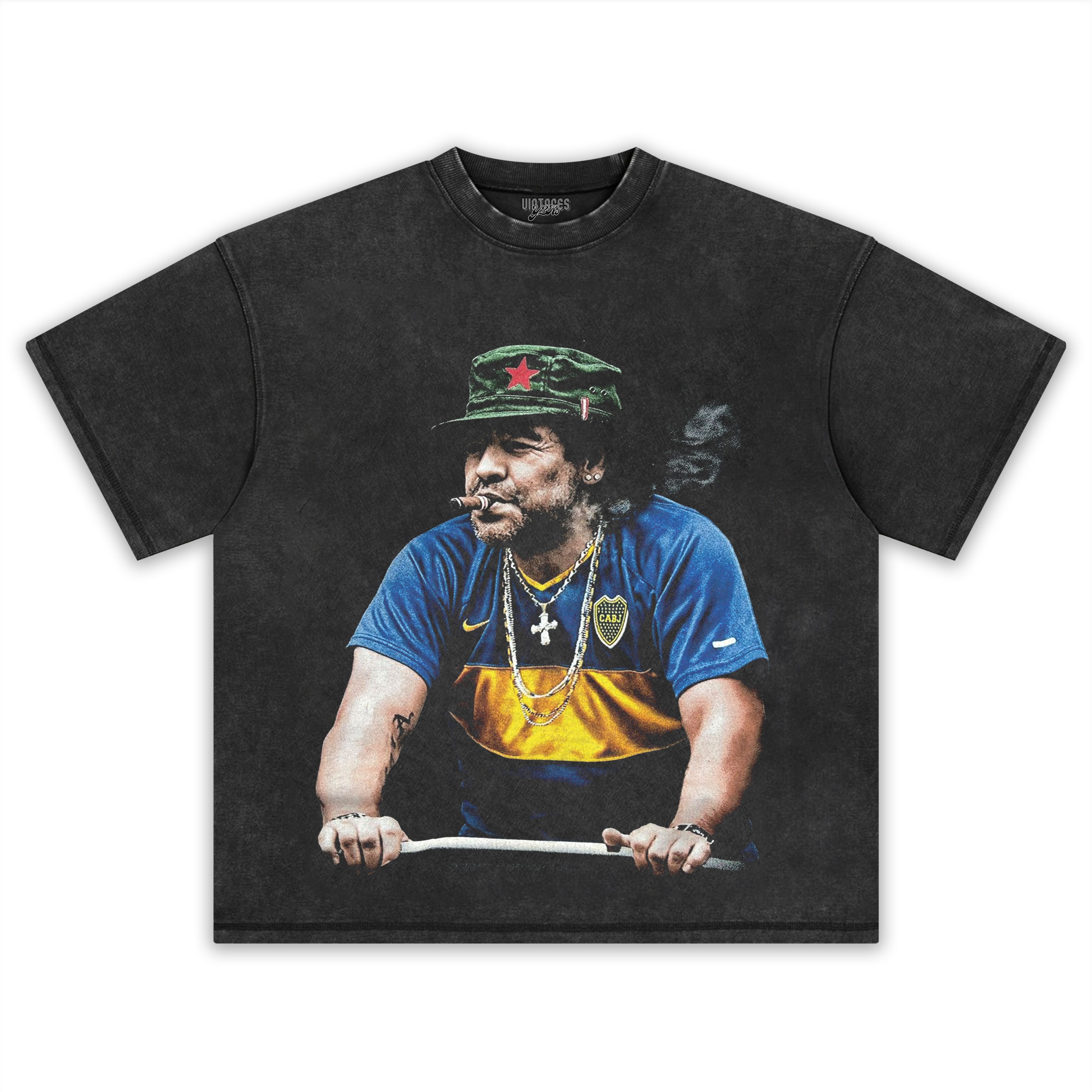 DIEGO MARADONA SMOKING TANK TOP & TEE & LONG SLEEVE & LAYERED LS & HOODIE
