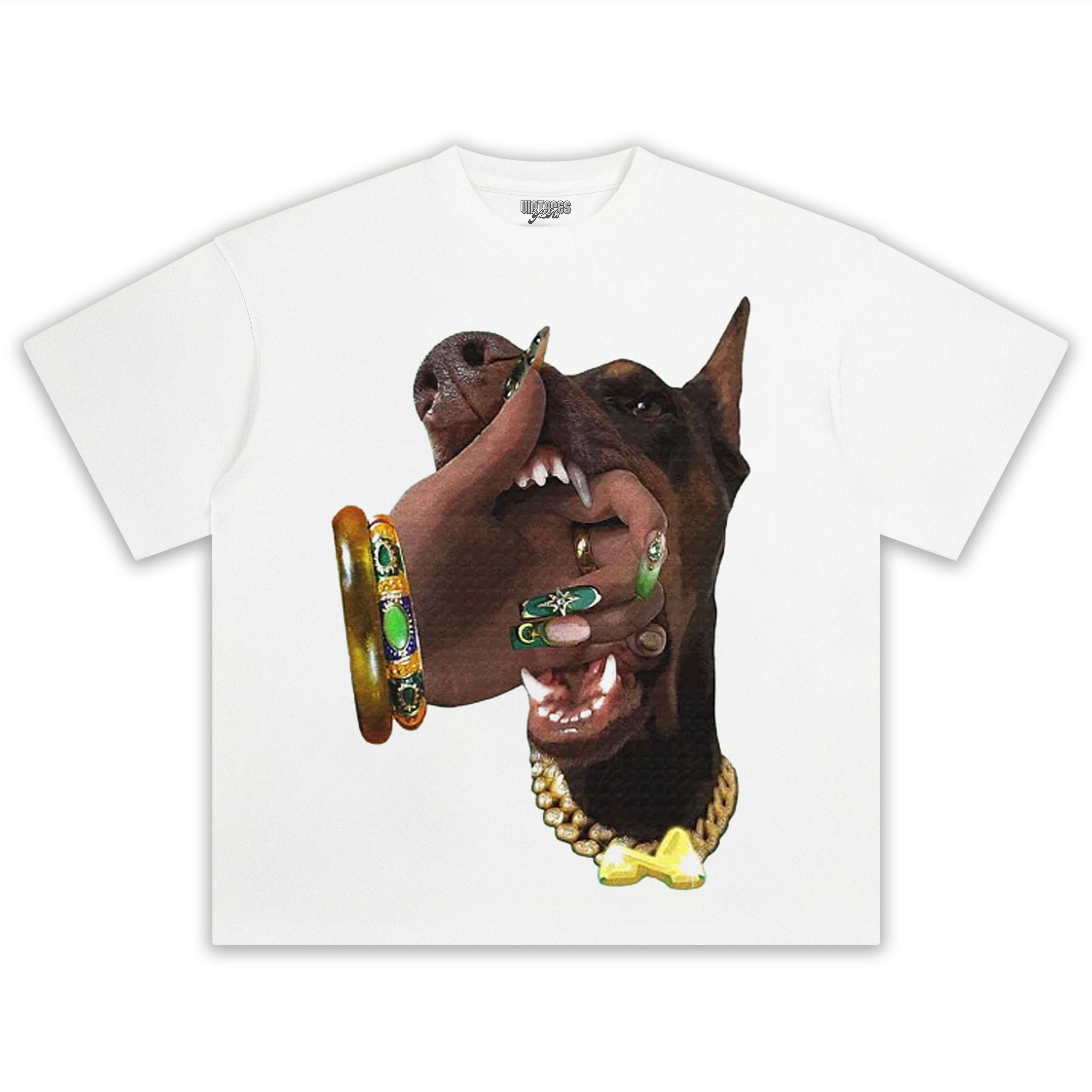 DOBERMAN & NAIL ART TEE
