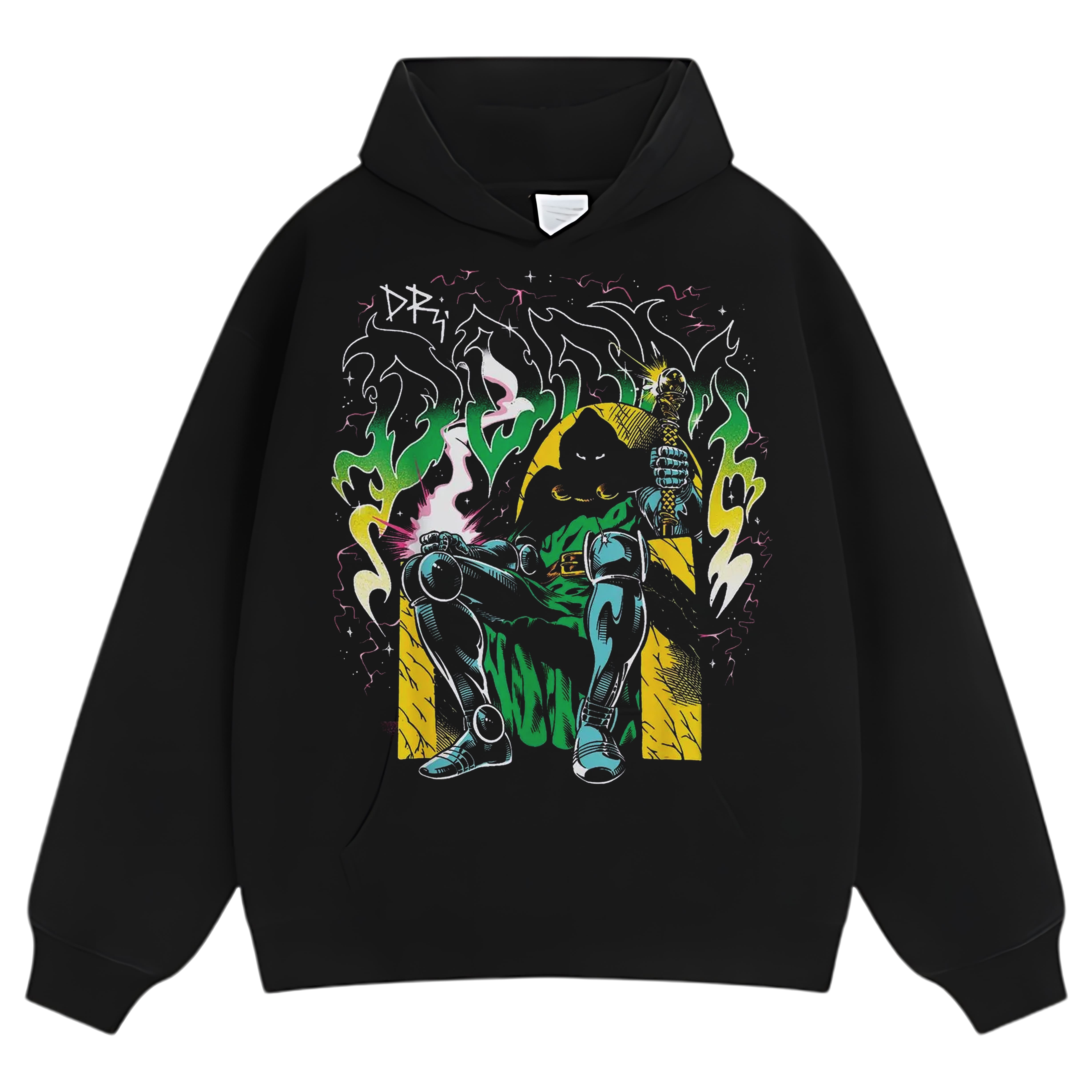 DOCTOR DOOM VINTAGE V2 TEE & LS & HOODIE