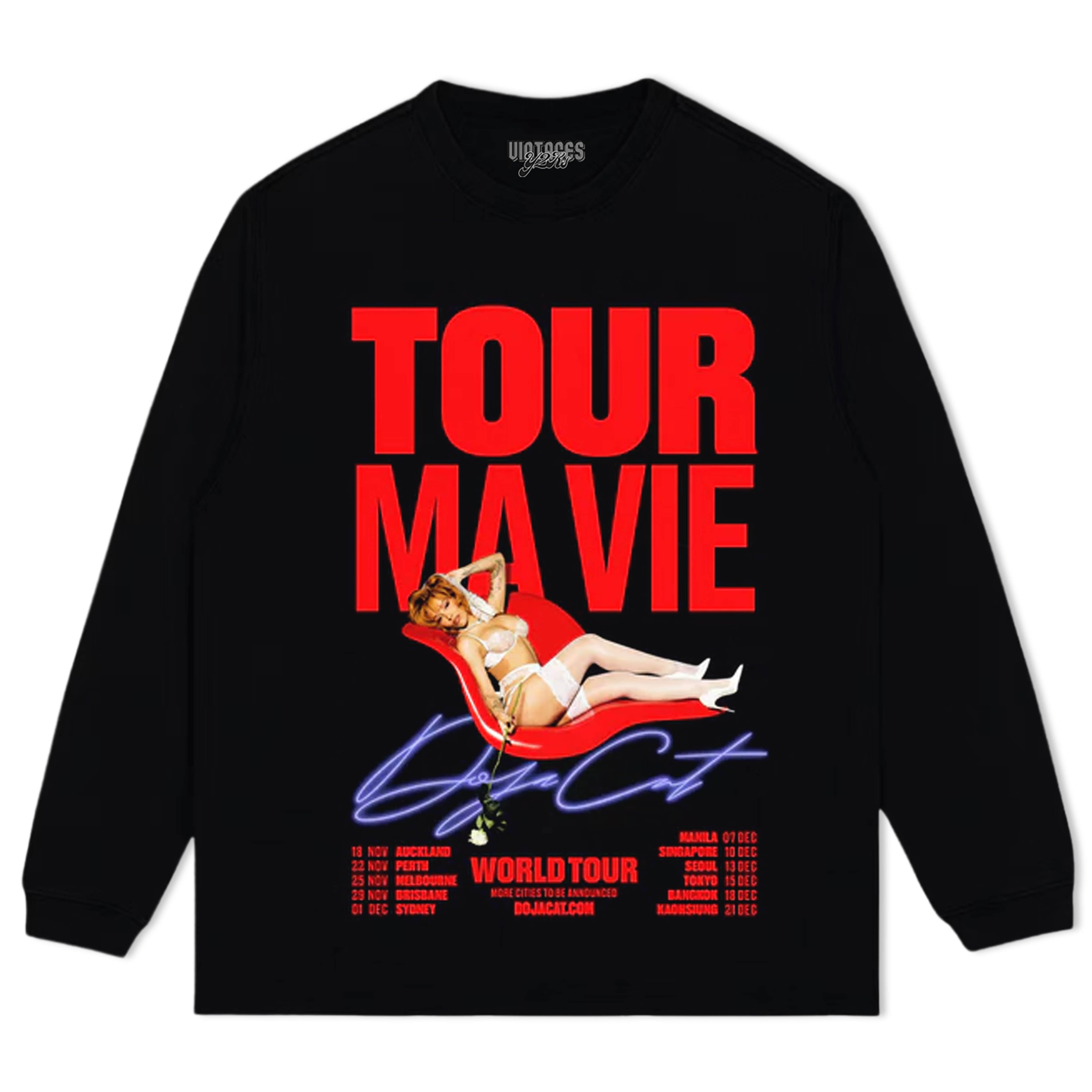 DOJACAT 2025 V9 TEE & LS & HOODIE