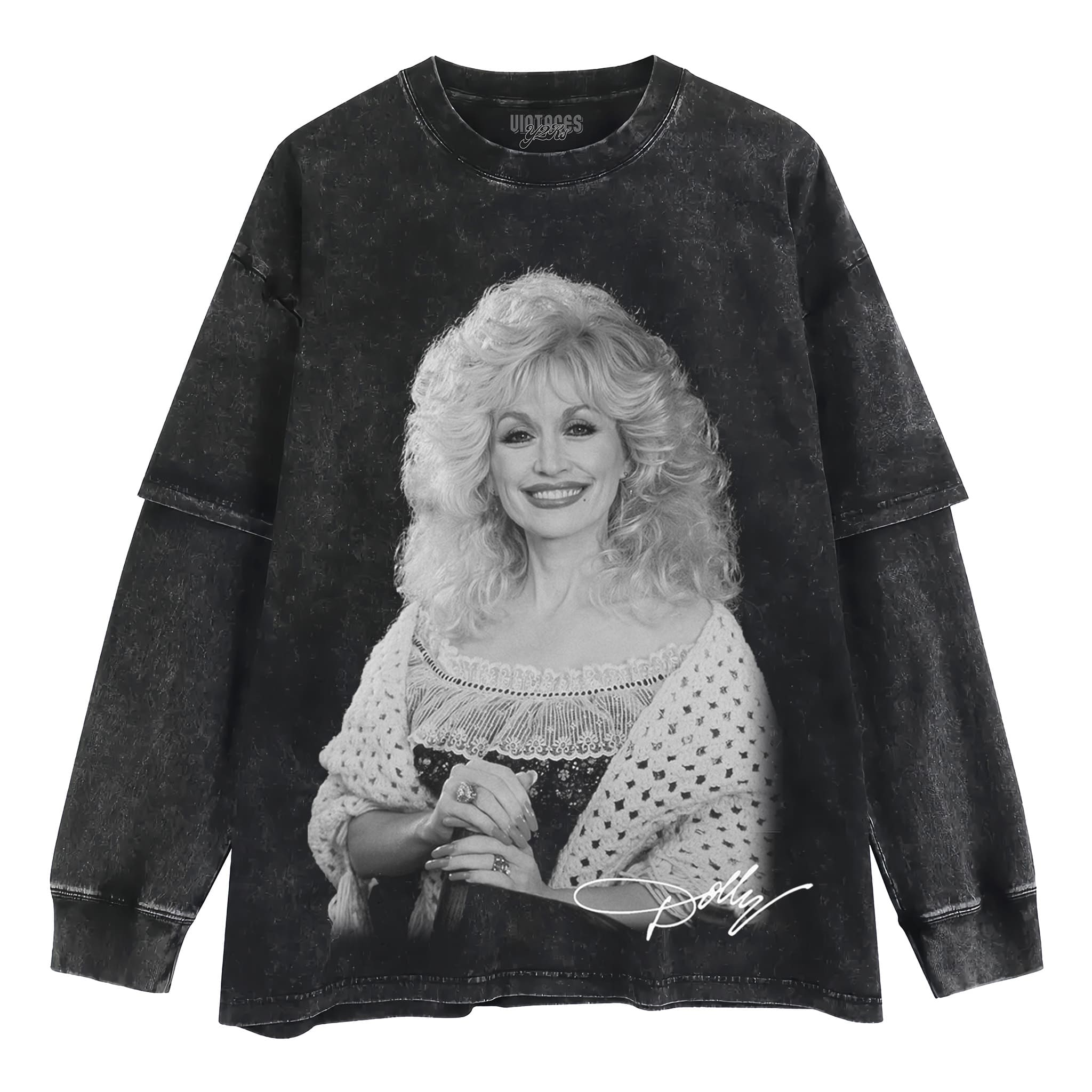 DOLLY PARTON - COMMEMORATIVE EDITION V2 TANK TOP & TEE & LONG SLEEVE & LAYERED LS & HOODIE