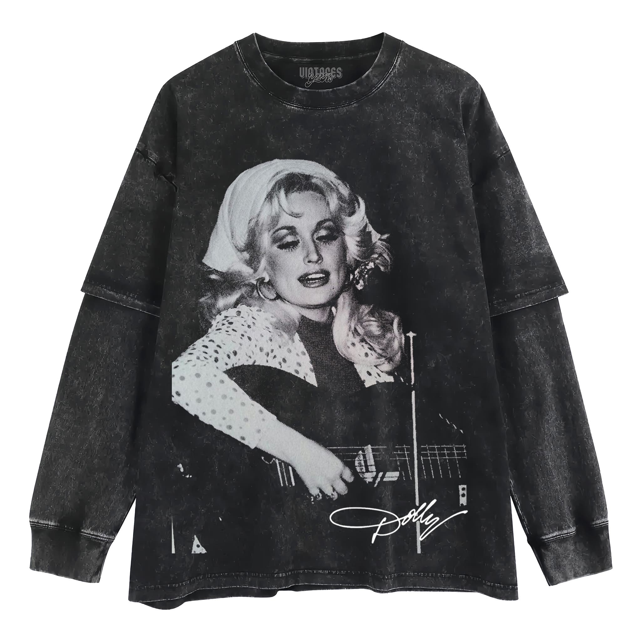 DOLLY PARTON - COMMEMORATIVE EDITION V5 TANK TOP & TEE & LONG SLEEVE & LAYERED LS & HOODIE