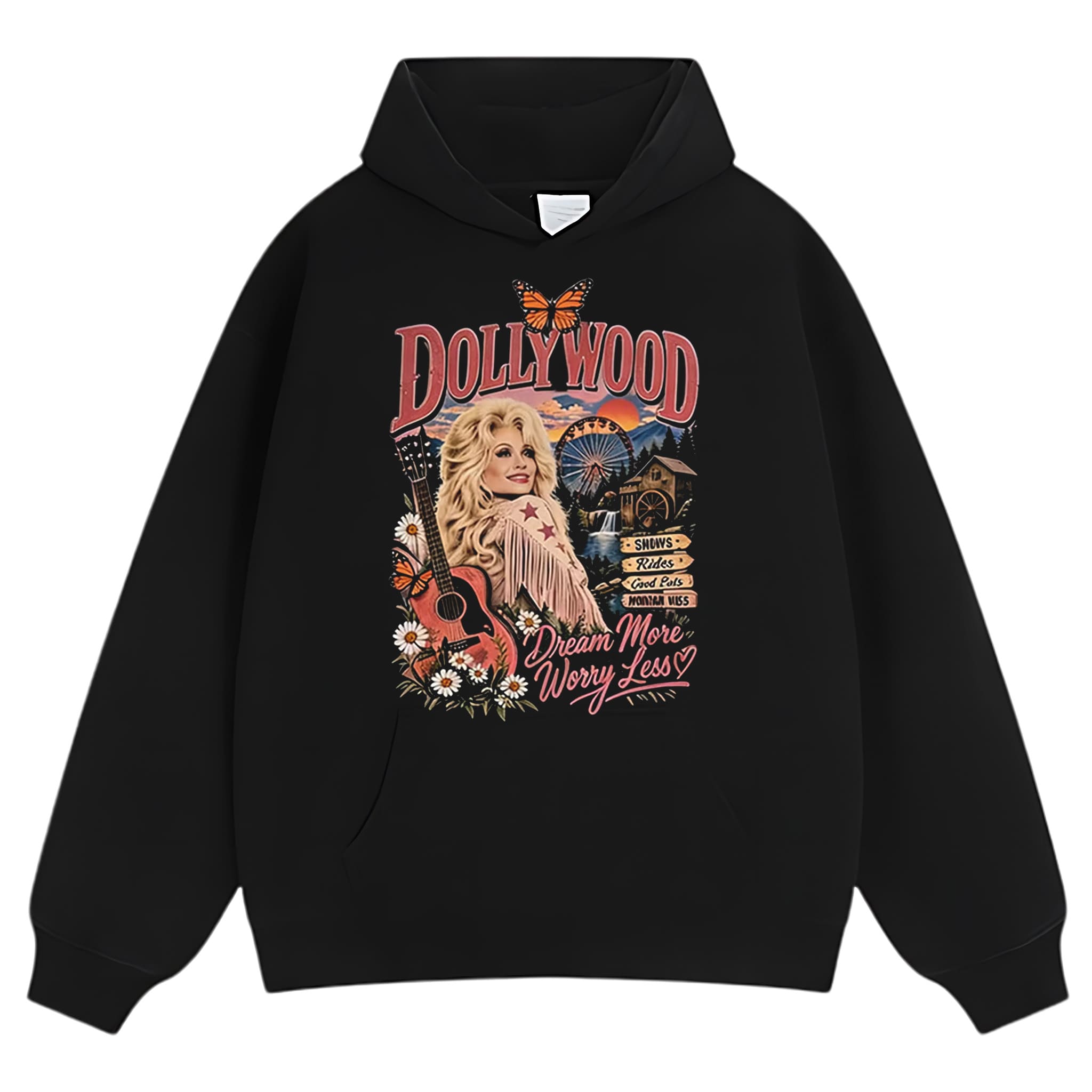 DOLLY PARTON MUSIC V2 TANK TOP & TEE & LONG SLEEVE & LAYERED LS & HOODIE