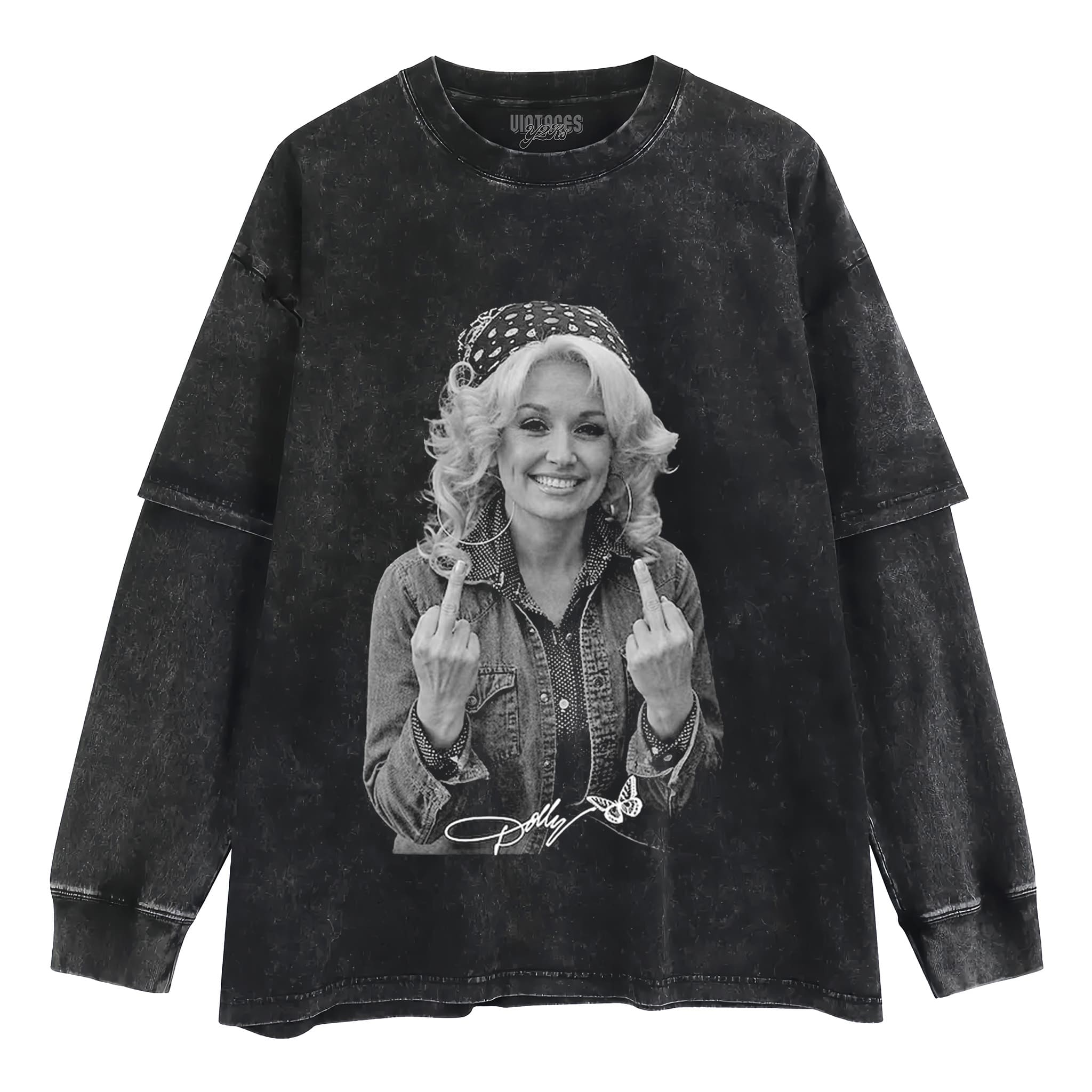 DOLLY PARTON MUSIC V4 TANK TOP & TEE & LONG SLEEVE & LAYERED LS & HOODIE