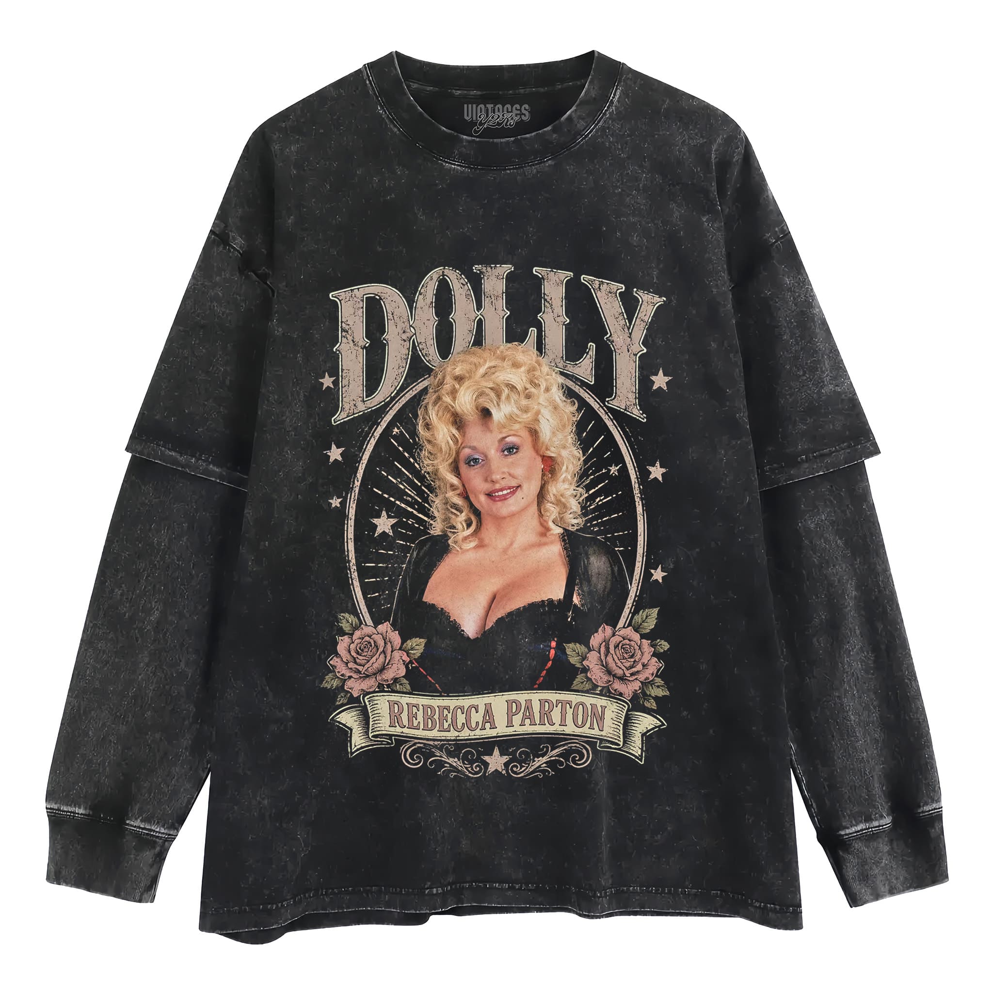 DOLLY PARTON MUSIC V7 TANK TOP & TEE & LONG SLEEVE & LAYERED LS & HOODIE