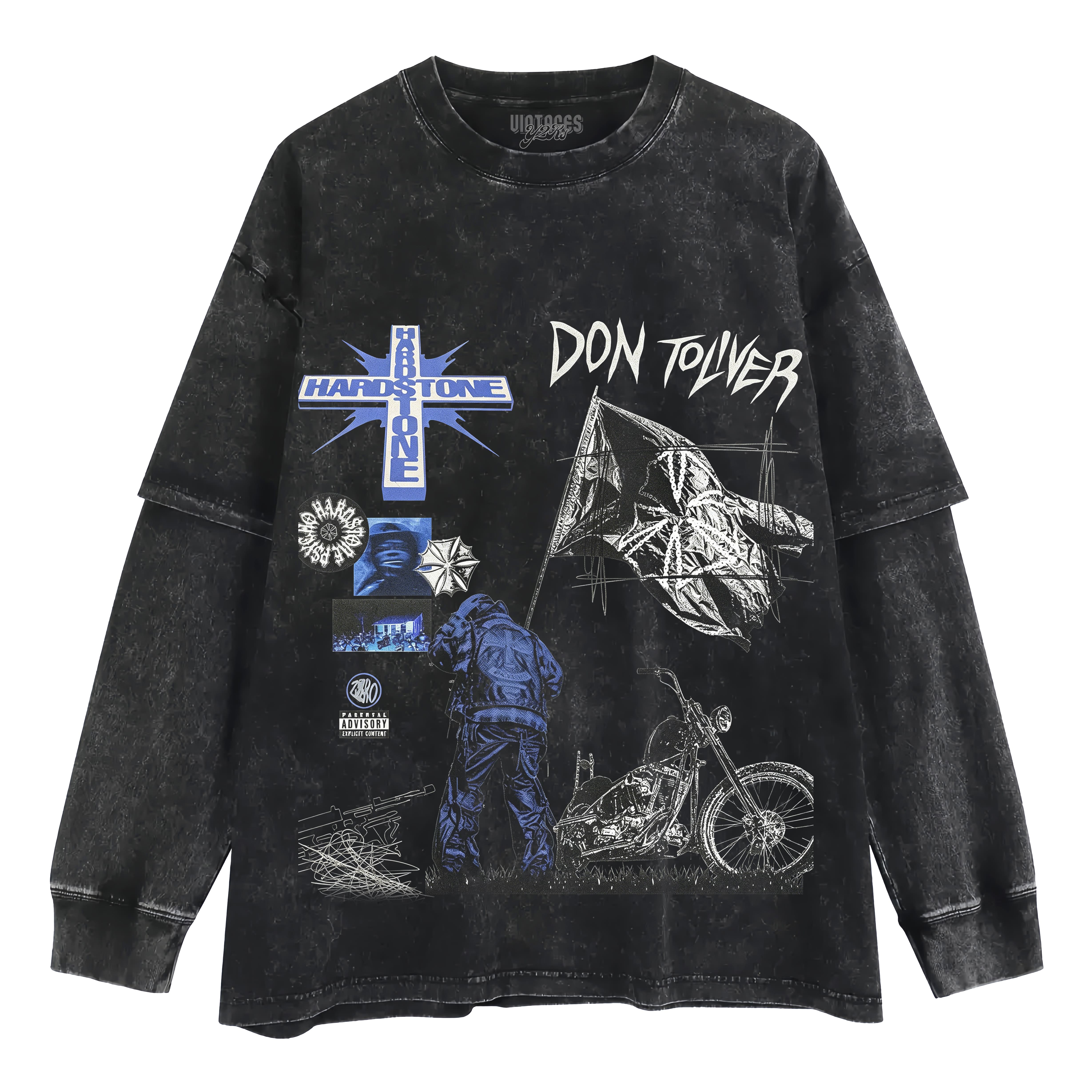 DON TOLIVER - HARDSTONE PSYCHO V2 TANK TOP & TEE & LONG SLEEVE & LAYERED LS & HOODIE