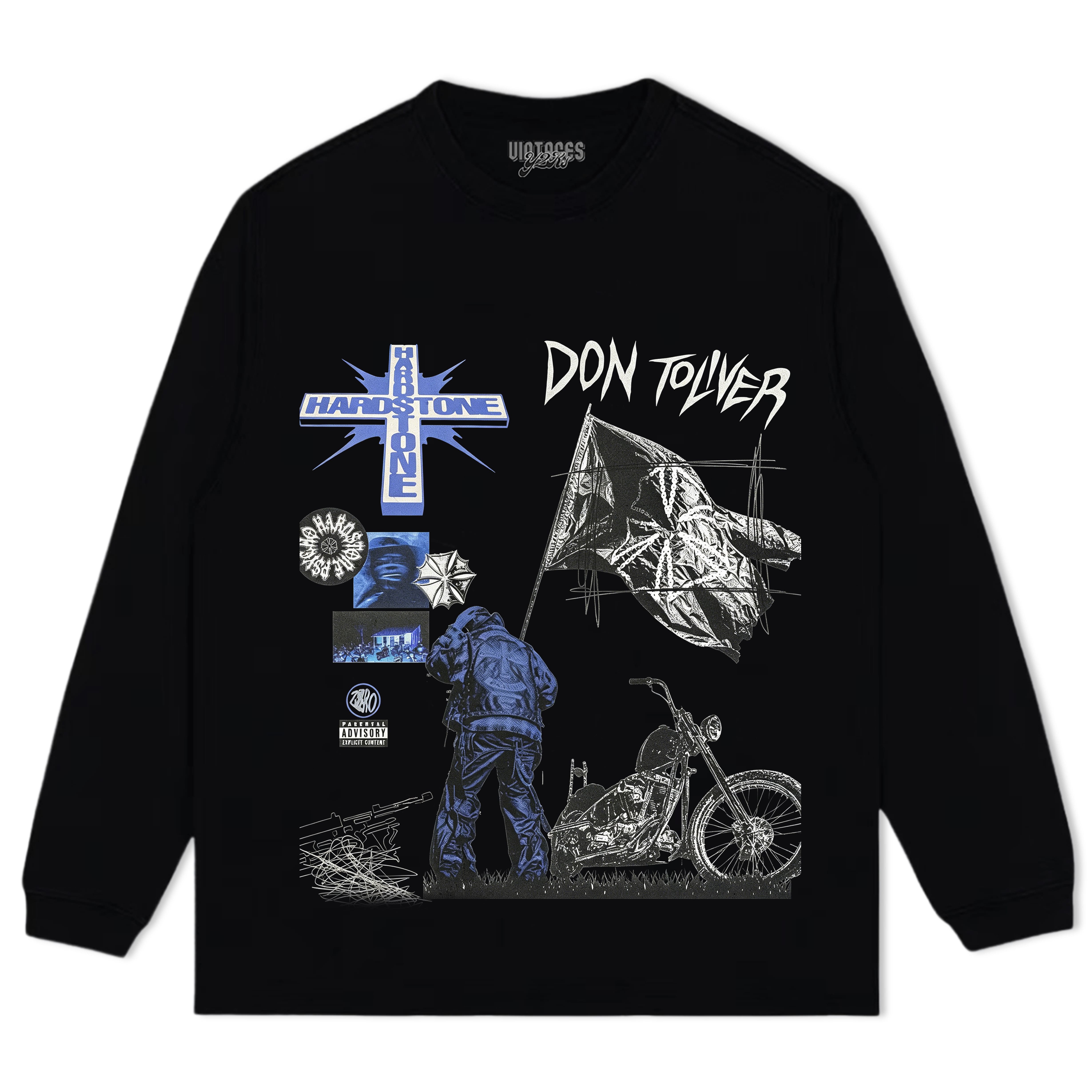 DON TOLIVER - HARDSTONE PSYCHO V2 TANK TOP & TEE & LONG SLEEVE & LAYERED LS & HOODIE