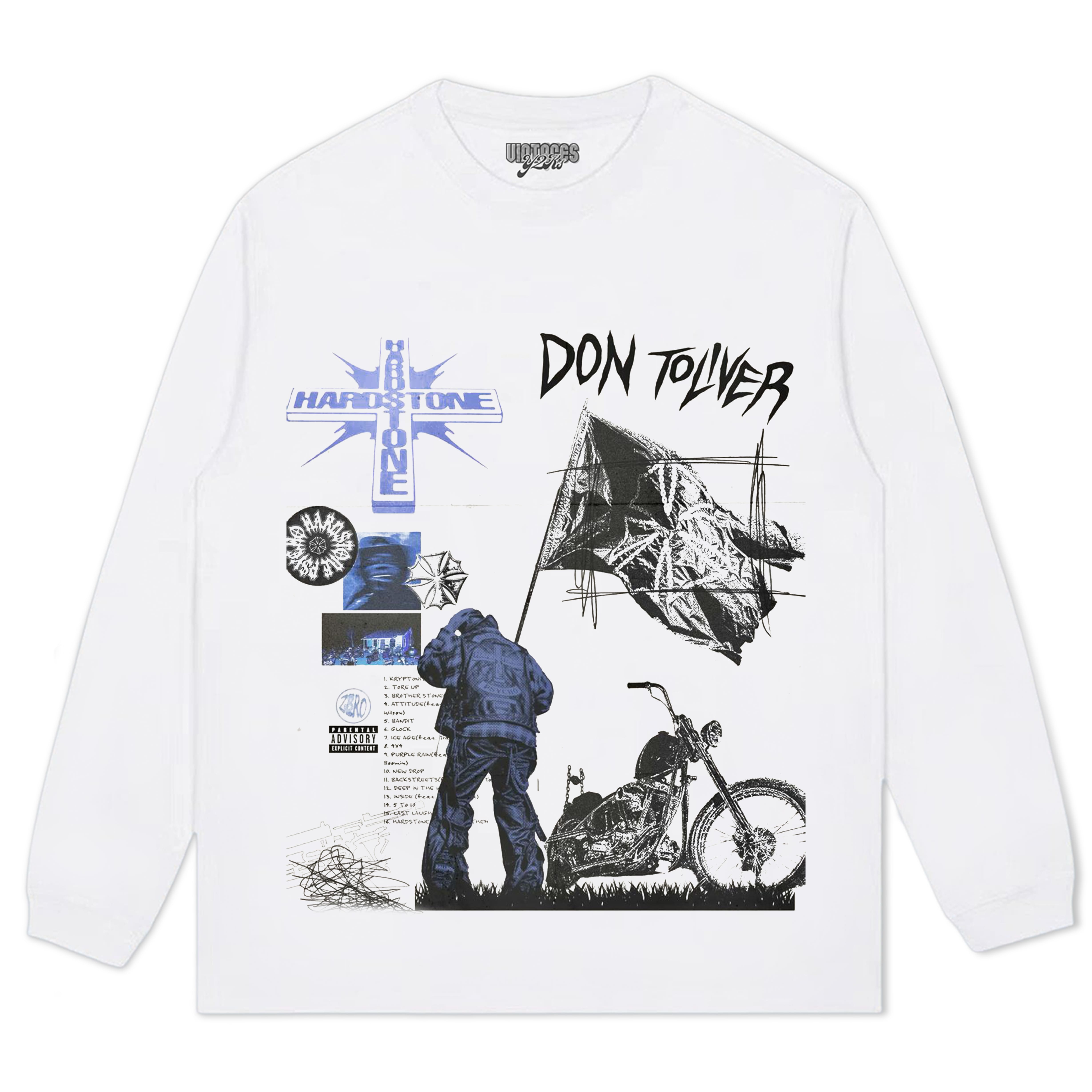 DON TOLIVER - HARDSTONE PSYCHO V2 TANK TOP & TEE & LONG SLEEVE & LAYERED LS & HOODIE