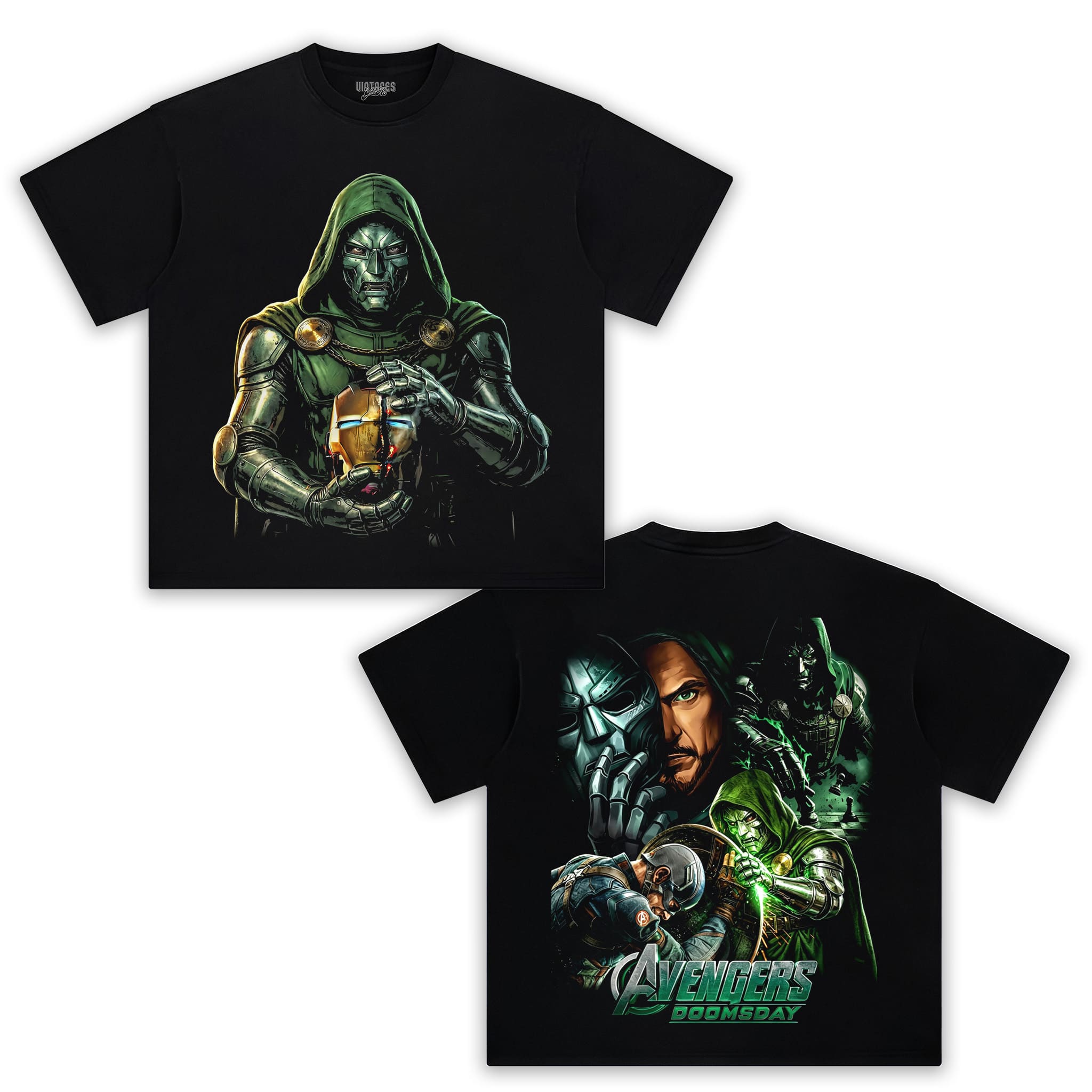 DR. DOOM - AVENGERS - DOOMSDAY TANK TOP & TEE