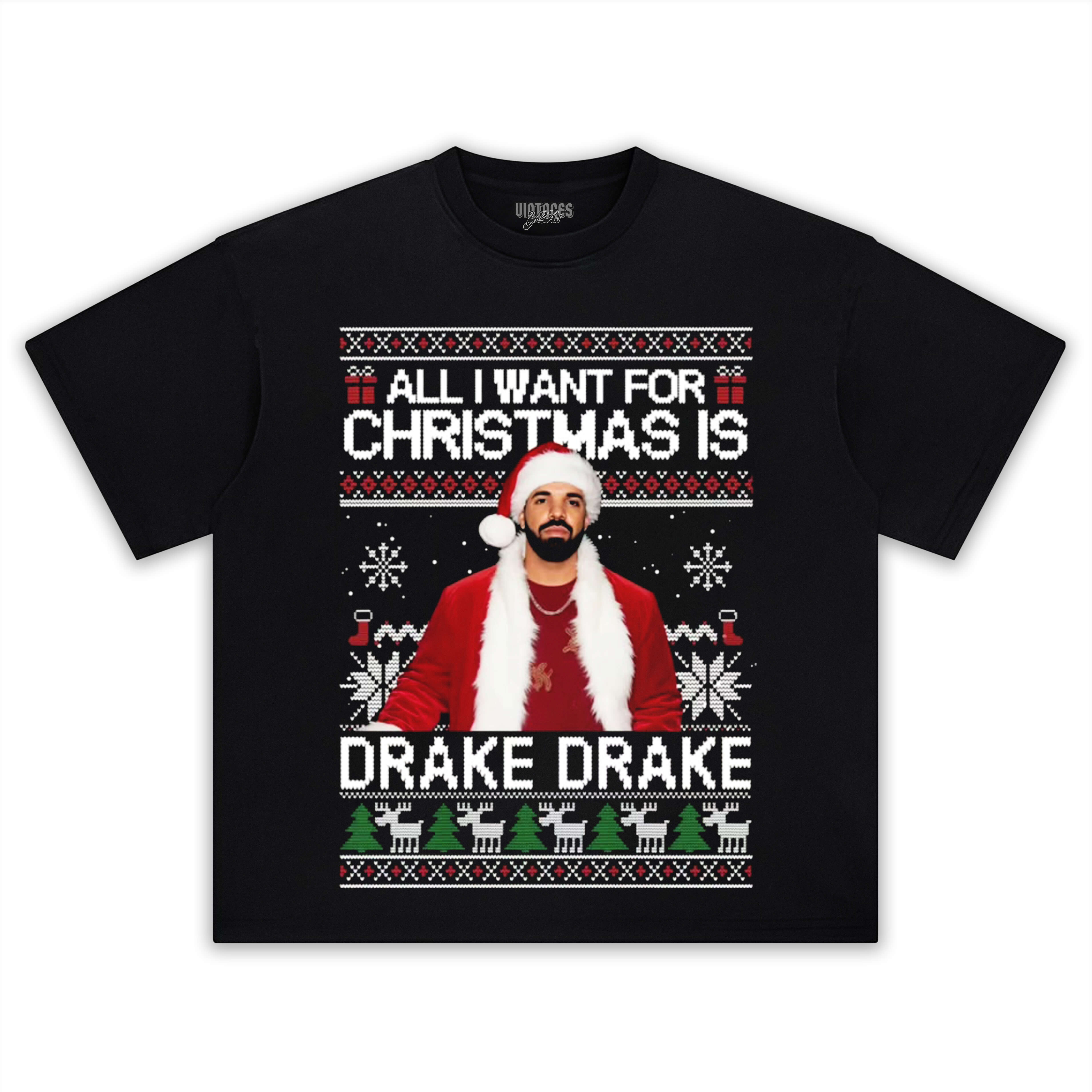 DRAKE CHRISTMAS STYLES TEE & LS & HOODIE