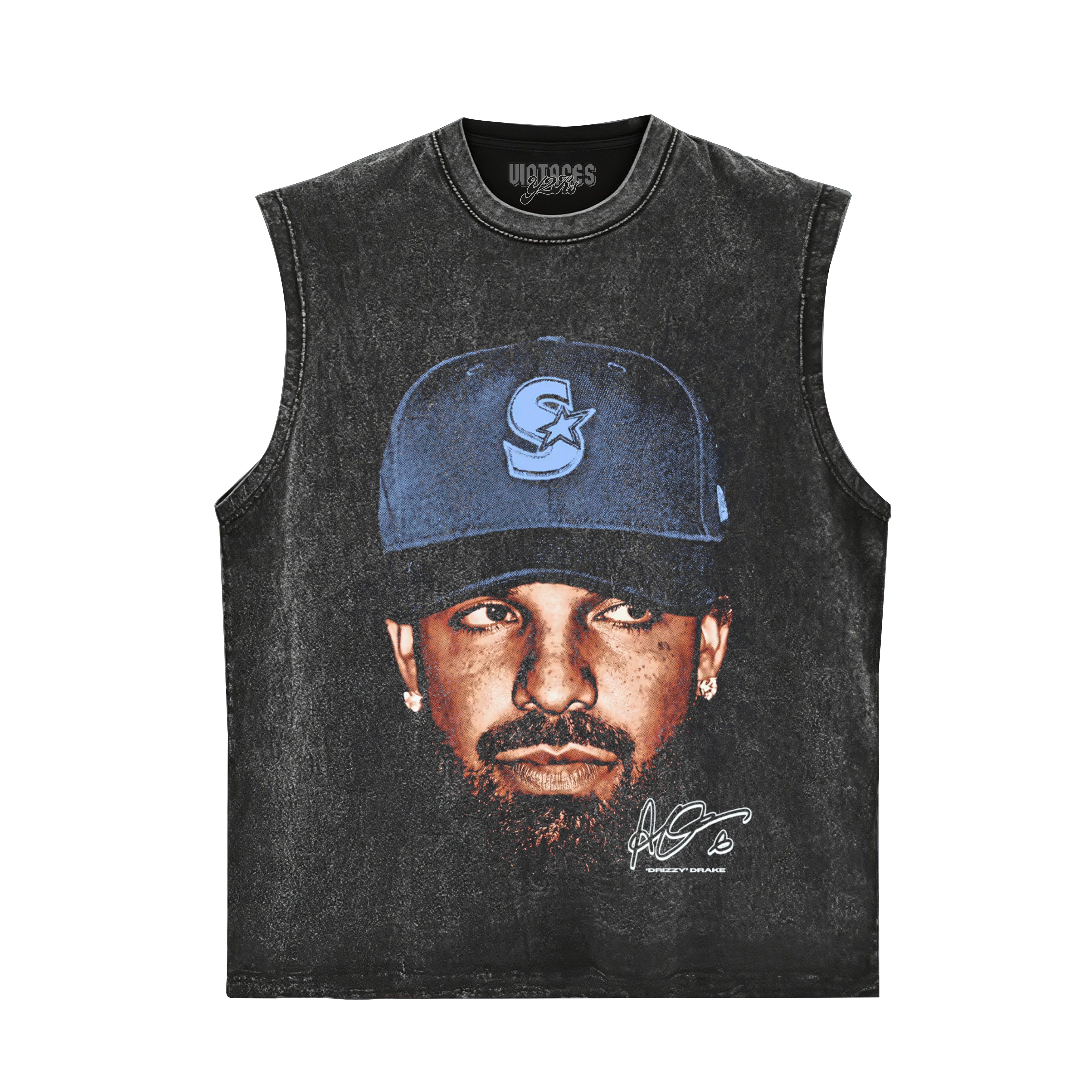 DRAKE ICEMAN FACE TANK TOP & TEE & LONG SLEEVE & LAYERED LS & HOODIE