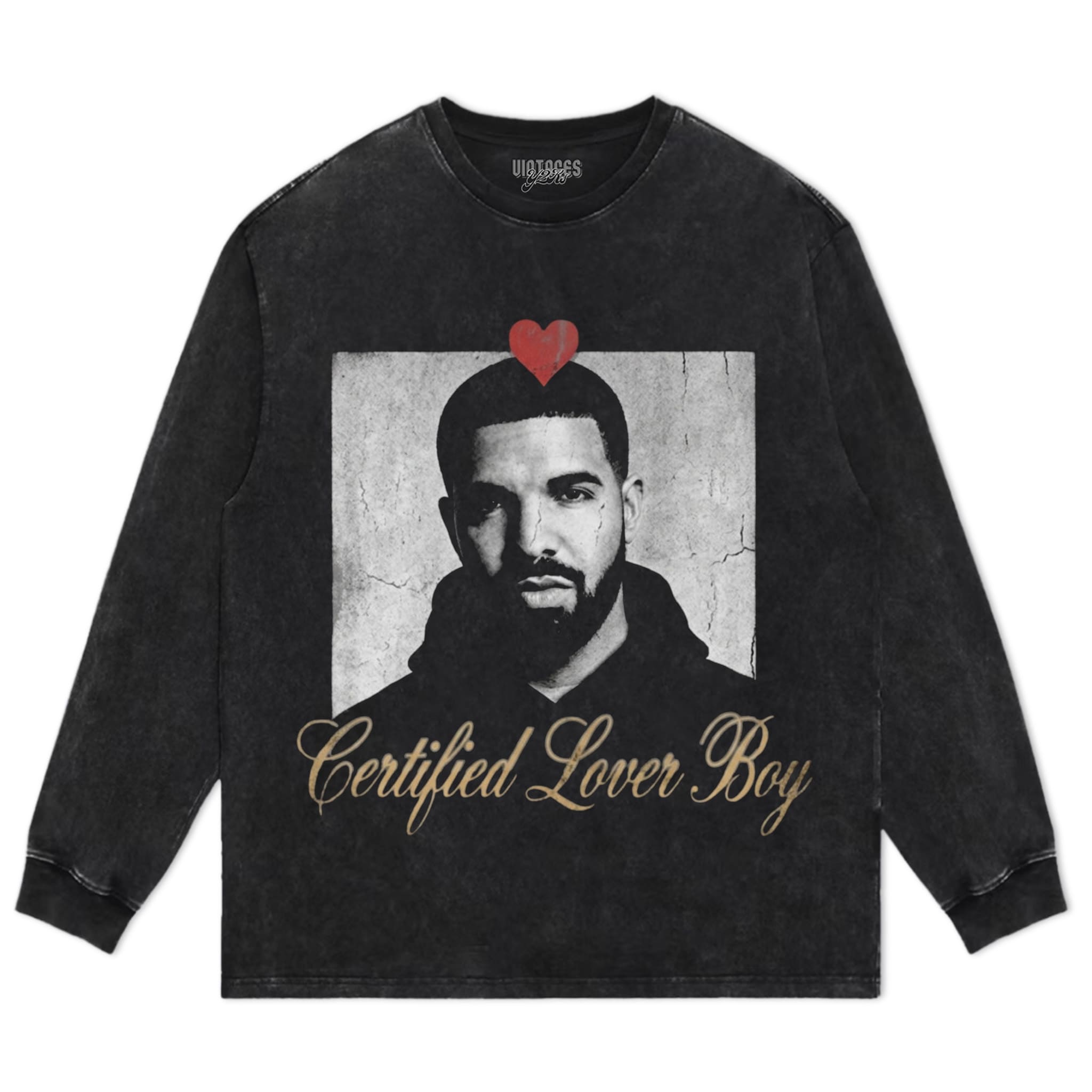 DRAKE - CERTIFIED LOVE BOY TANK TOP & TEE & LONG SLEEVE & LAYERED LS & HOODIE