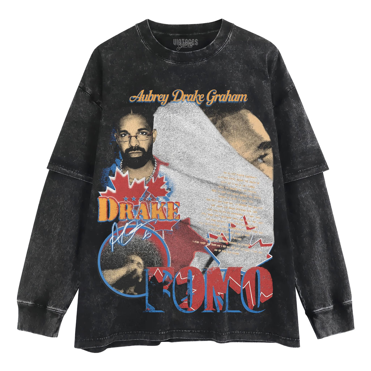 DRAKE - FEAR OF MISSING OUT TANK TOP & TEE & LONG SLEEVE & LAYERED LS & HOODIE