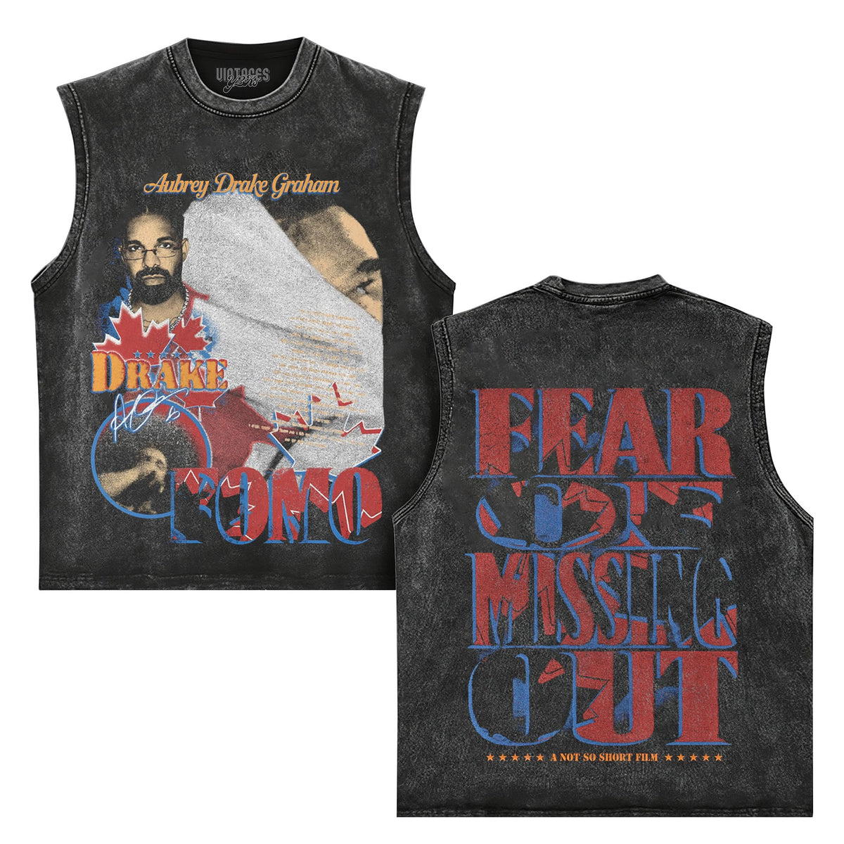 DRAKE - FEAR OF MISSING OUT V2 TANK TOP & TEE
