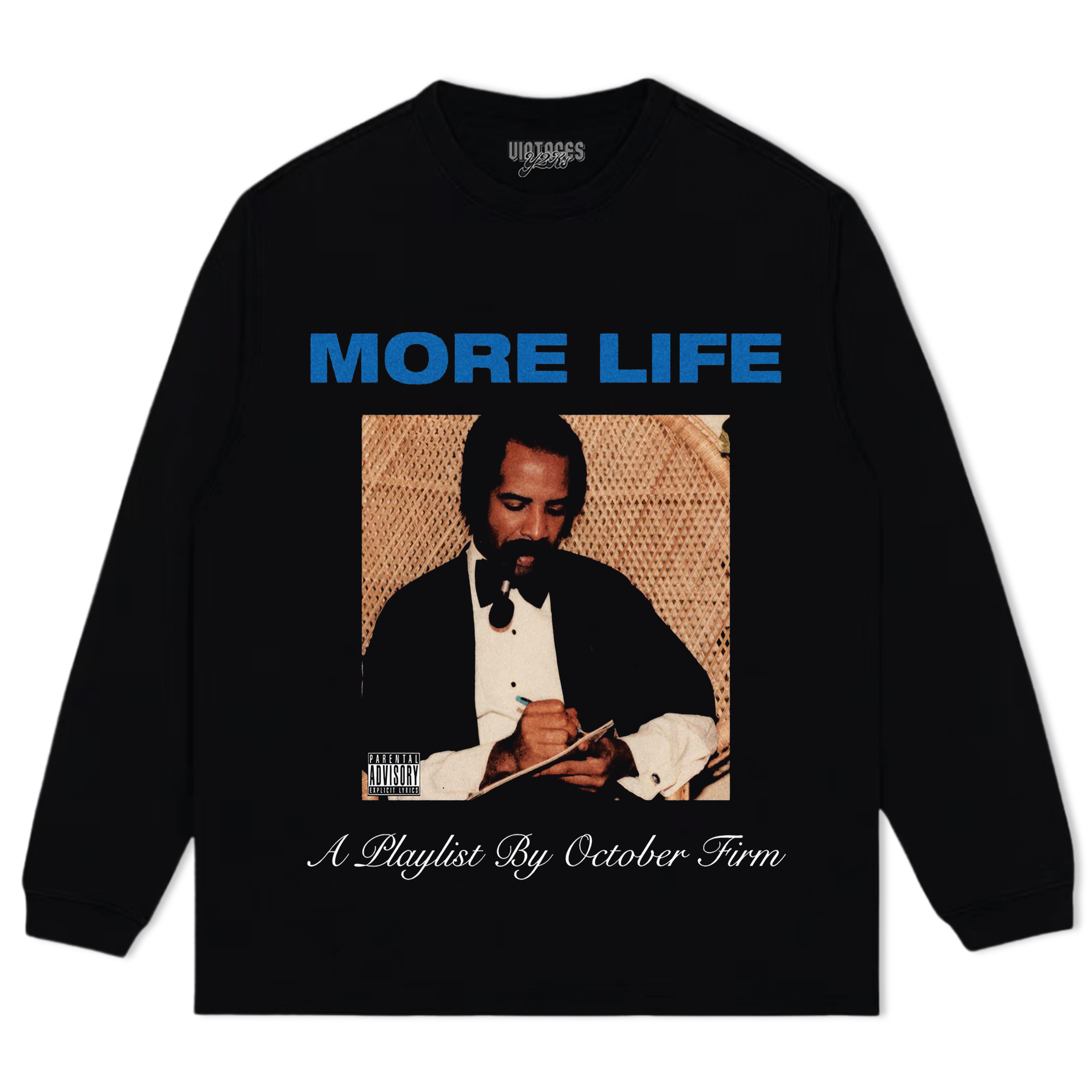 DRAKE - MORE LIFE TANK TOP & TEE & LONG SLEEVE & LAYERED LS & HOODIE