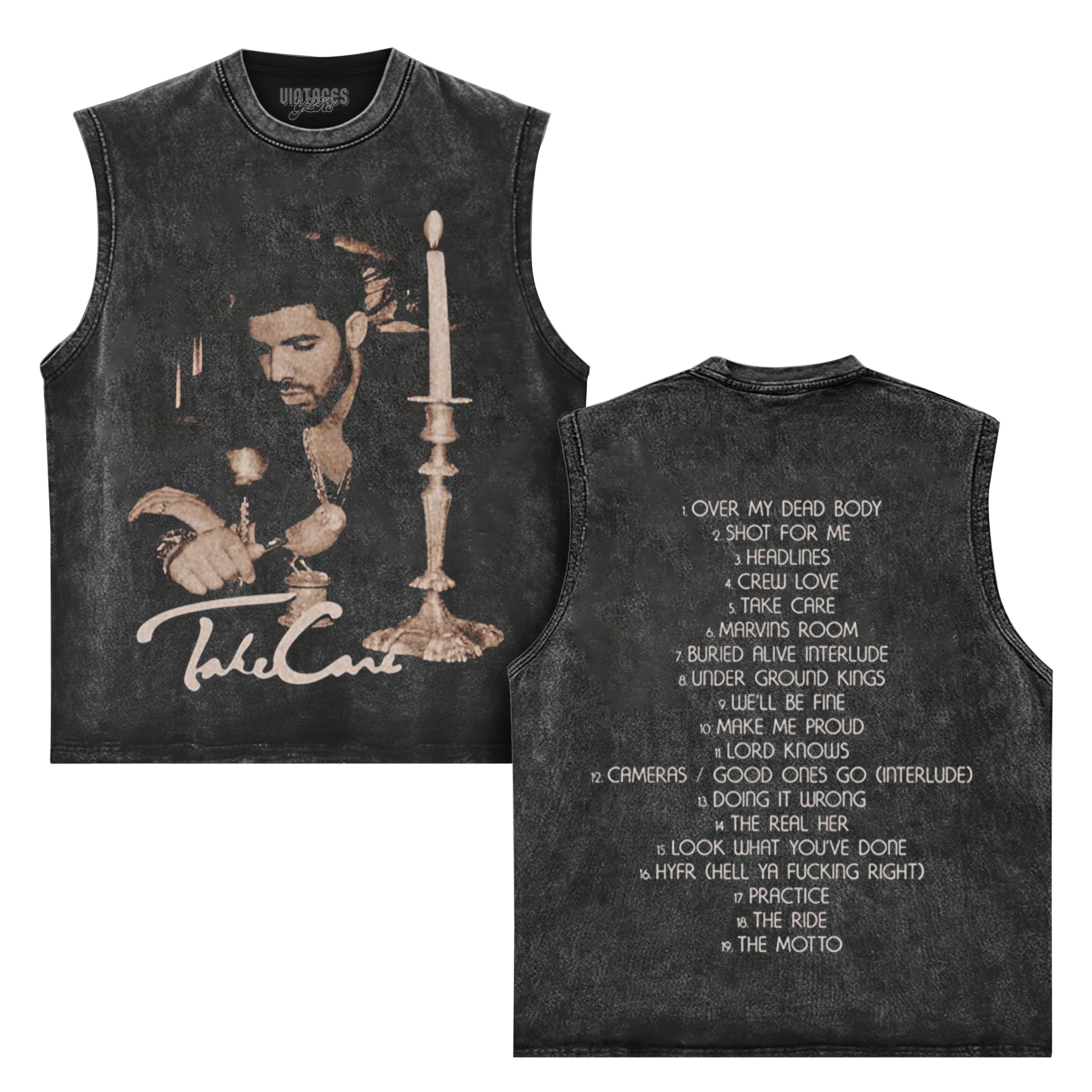 DRAKE - TAKE CARE. TANK TOP & TEE