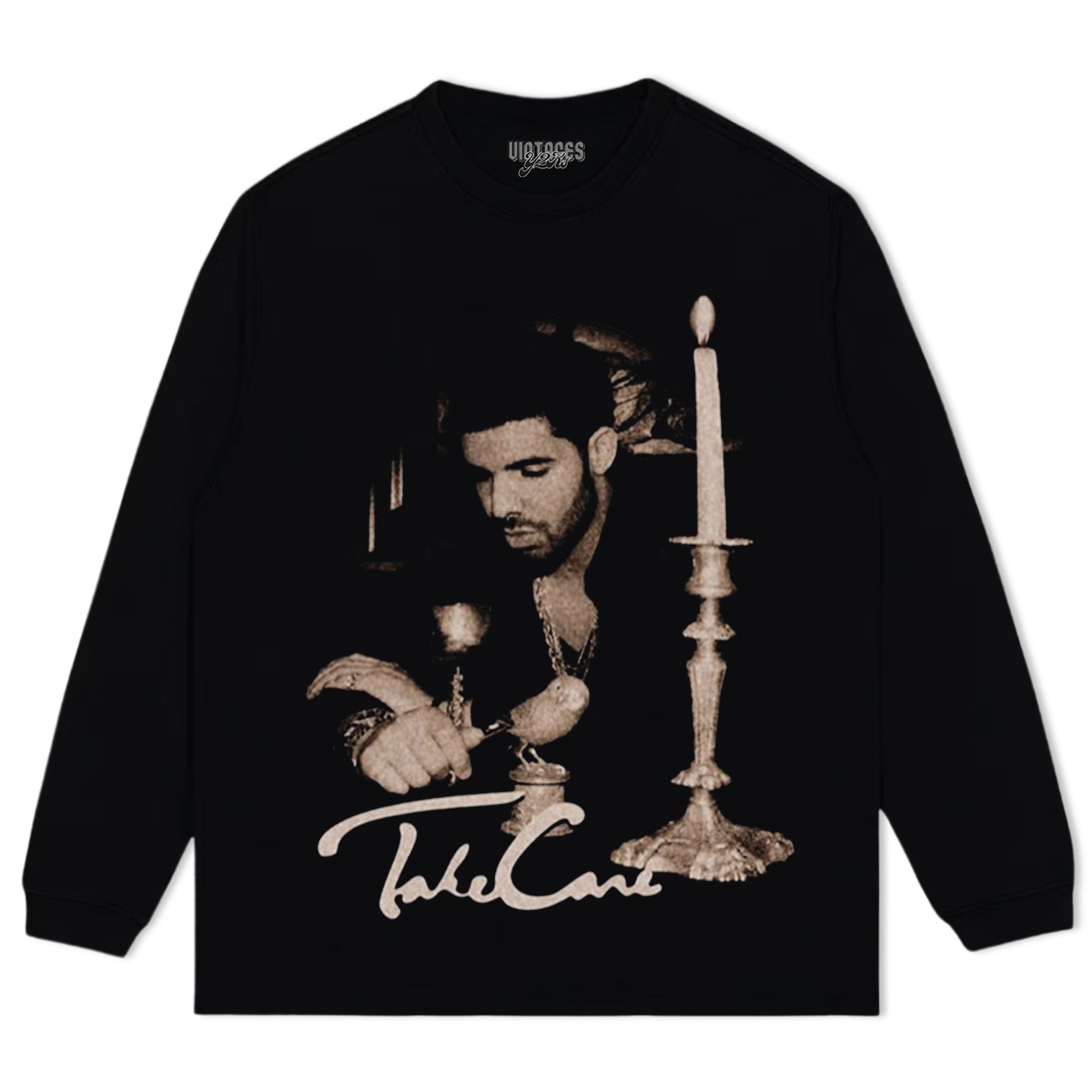 DRAKE - TAKE CARE. TANK TOP & TEE & LONG SLEEVE & LAYERED LS & HOODIE