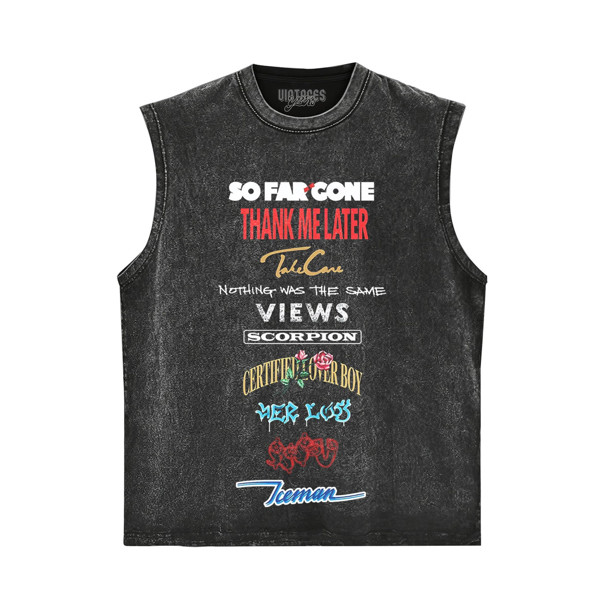 DRAKE ALBUM ARCHIVE TANK TOP & TEE & LONG SLEEVE & LAYERED LS & HOODIE