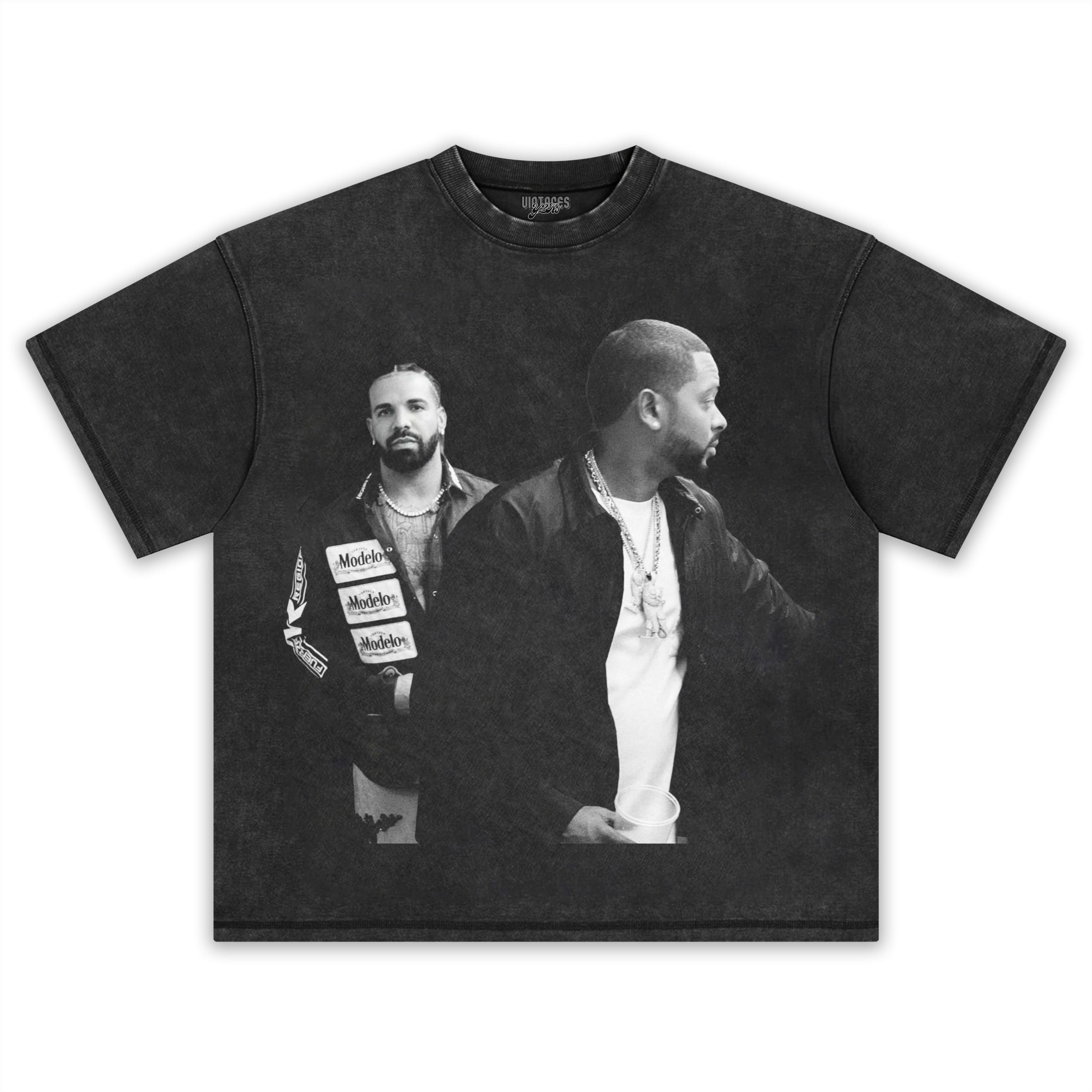 DRAKE&DJ SCREW TEE
