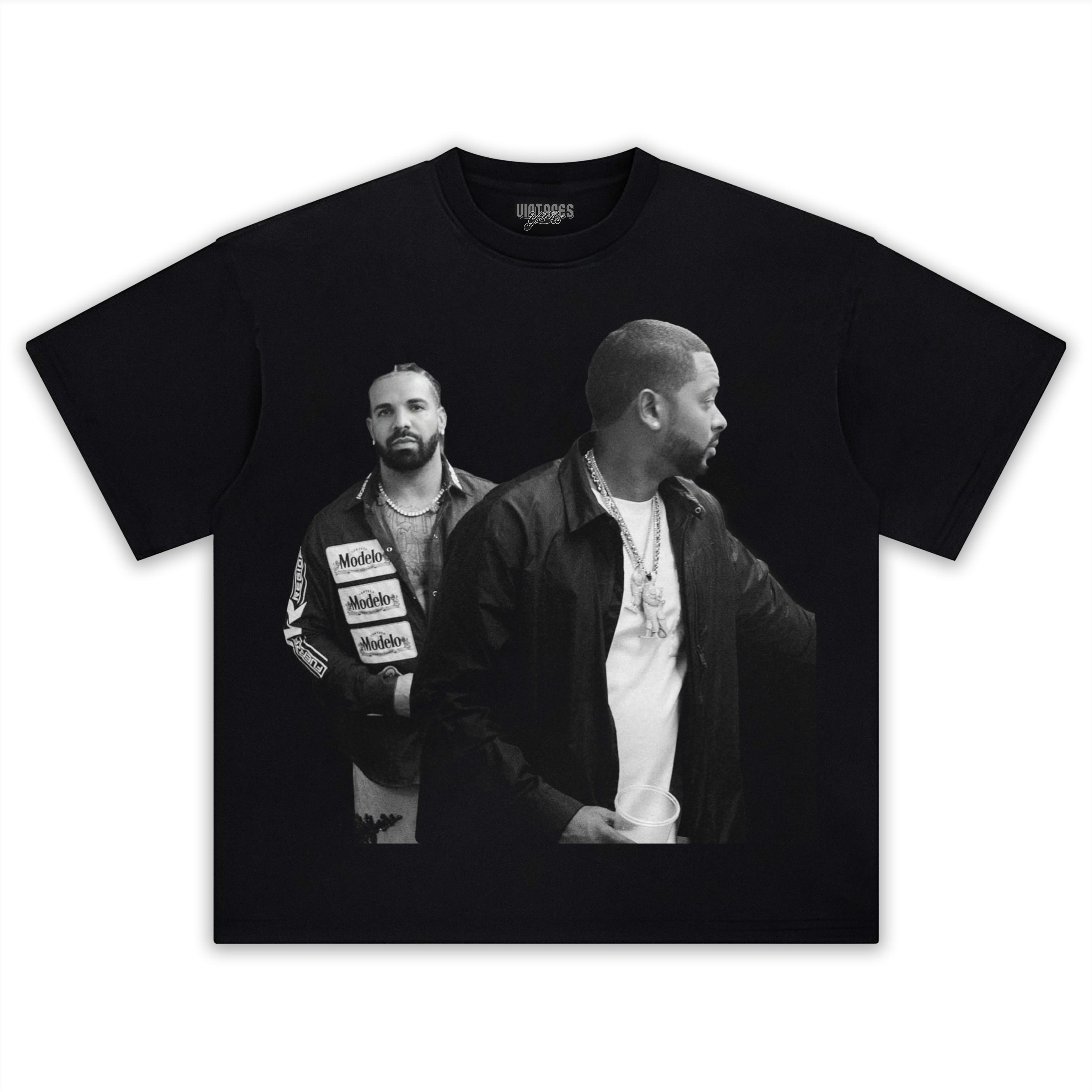 DRAKE&DJ SCREW TEE