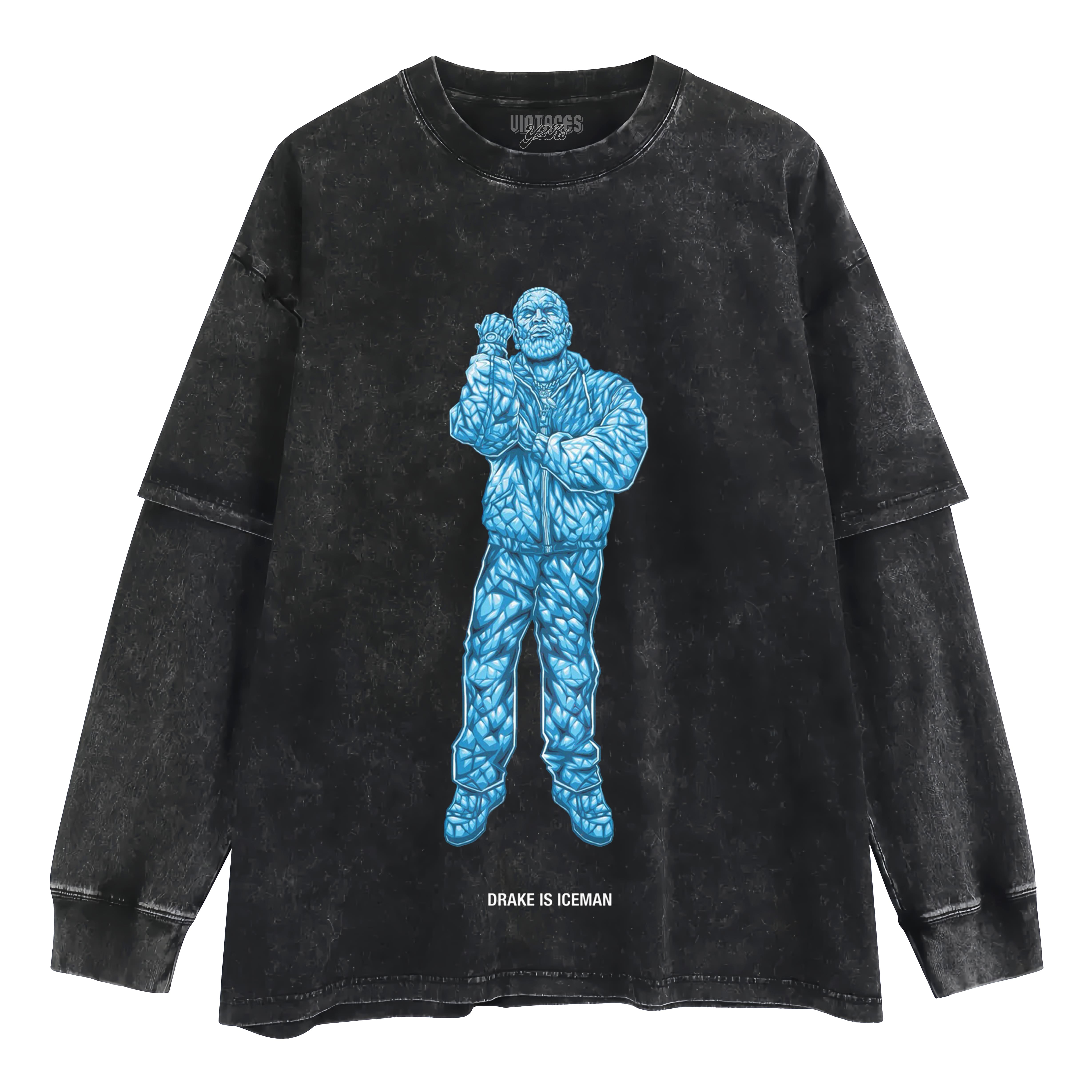 DRAKE IS ICEMAN TANK TOP & TEE & LONG SLEEVE & LAYERED LS & HOODIE