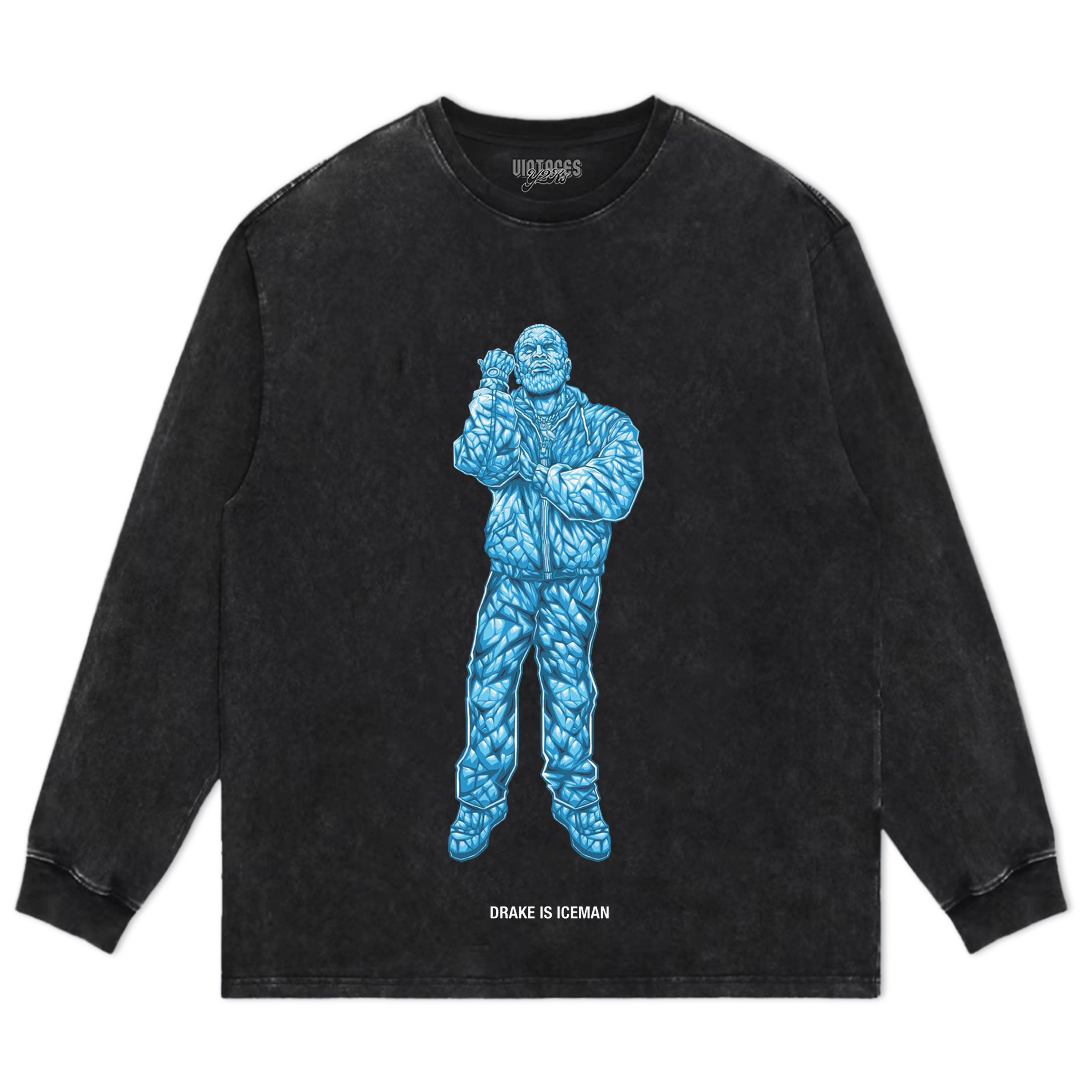 DRAKE IS ICEMAN TANK TOP & TEE & LONG SLEEVE & LAYERED LS & HOODIE