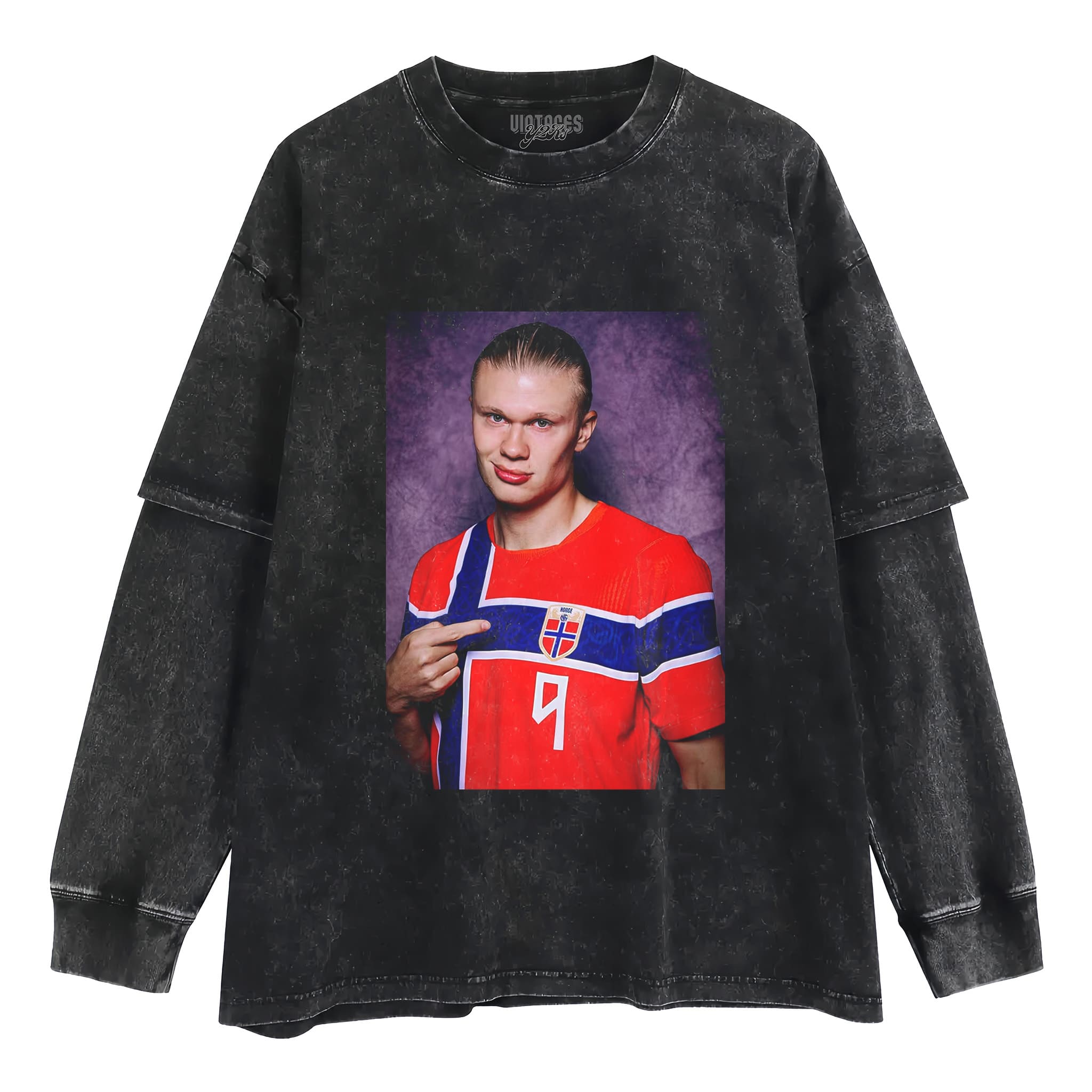 ERLING HAALAND 2026 V9 TANK TOP & TEE & LONG SLEEVE & LAYERED LS & HOODIE