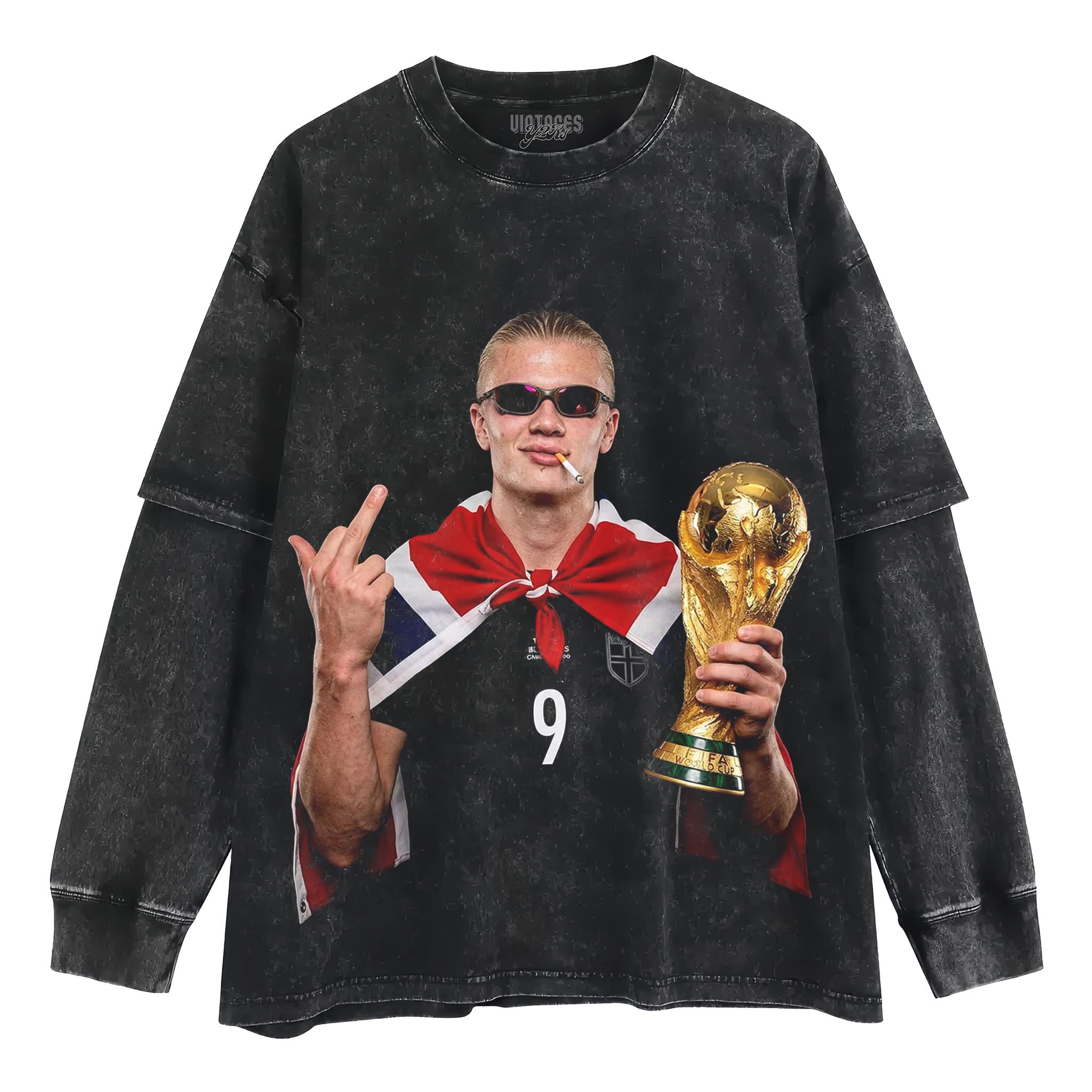 ERLING NORWAY HAALAND 2026 TANK TOP & TEE & LONG SLEEVE & LAYERED LS & HOODIE