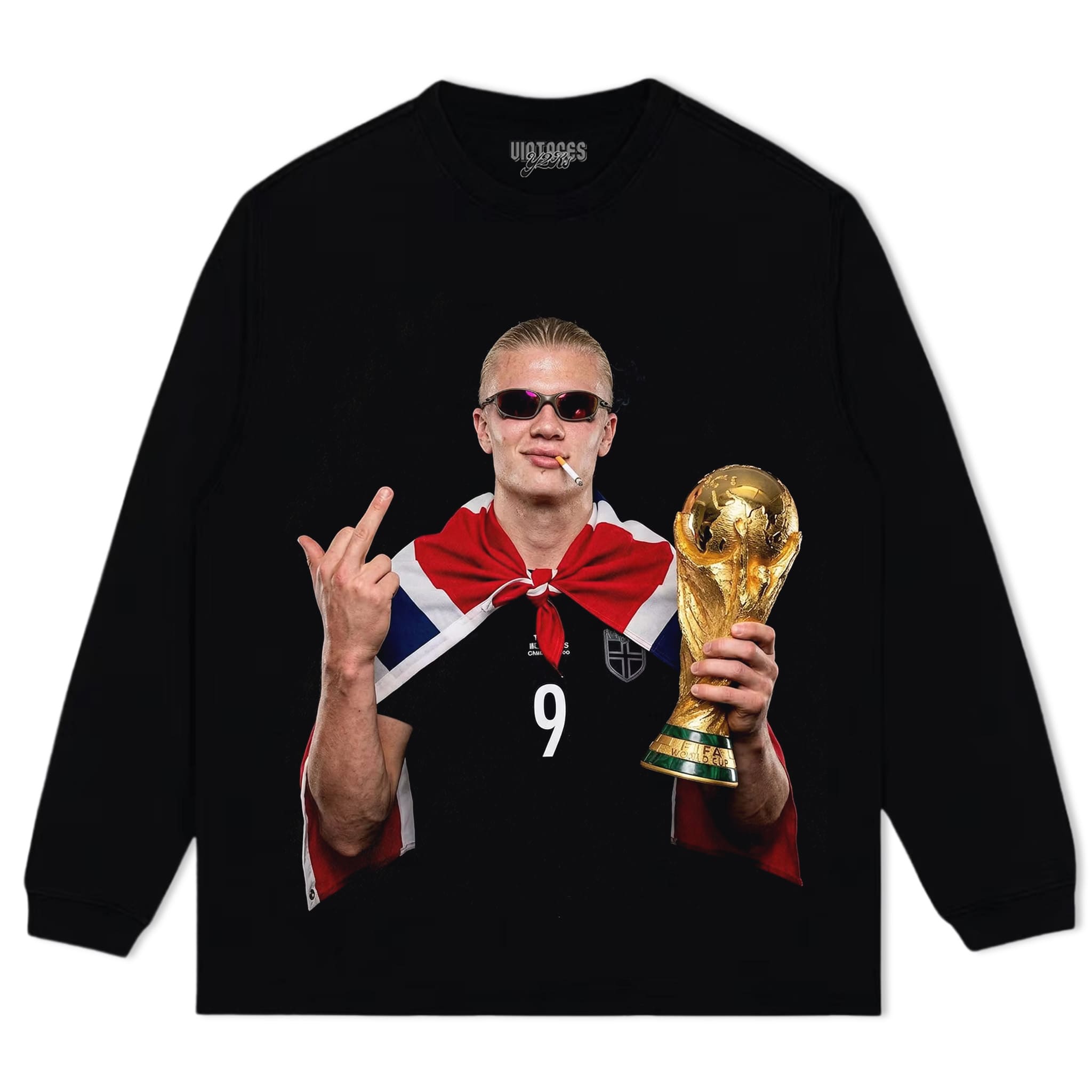 ERLING NORWAY HAALAND 2026 TANK TOP & TEE & LONG SLEEVE & LAYERED LS & HOODIE