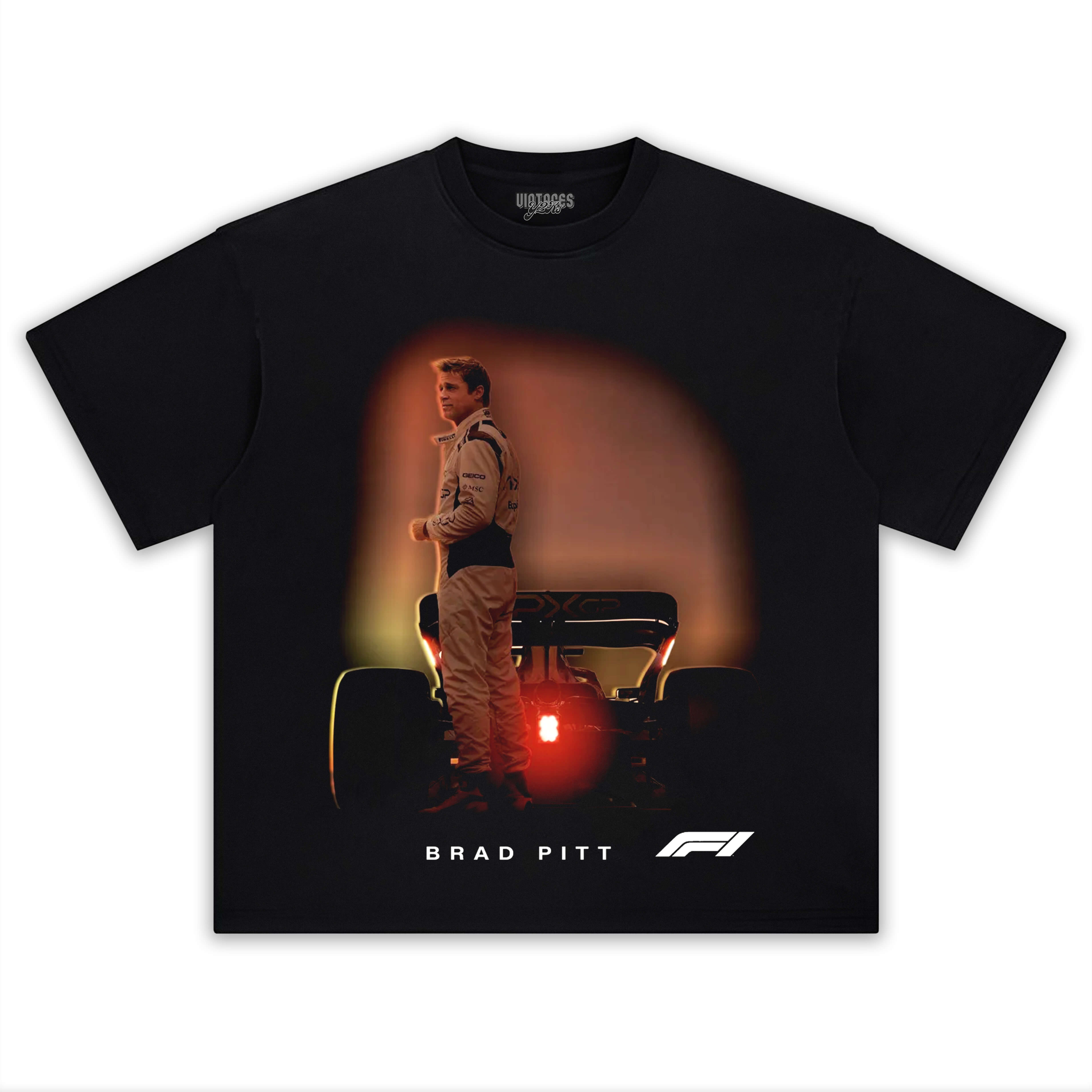 F1 THE MOVIE & BRAD PITT V2 TEE
