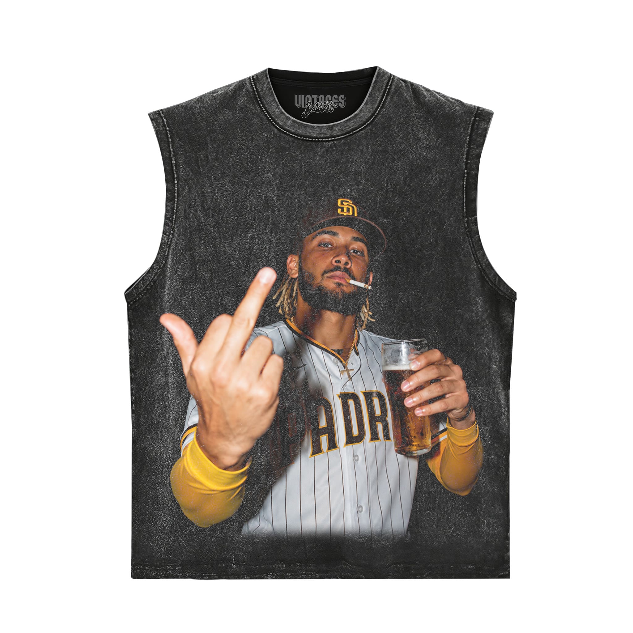 FERNANDO TATIS JR. MIDDLE FINGER TANK TOP & TEE & LONG SLEEVE & LAYERED LS & HOODIE