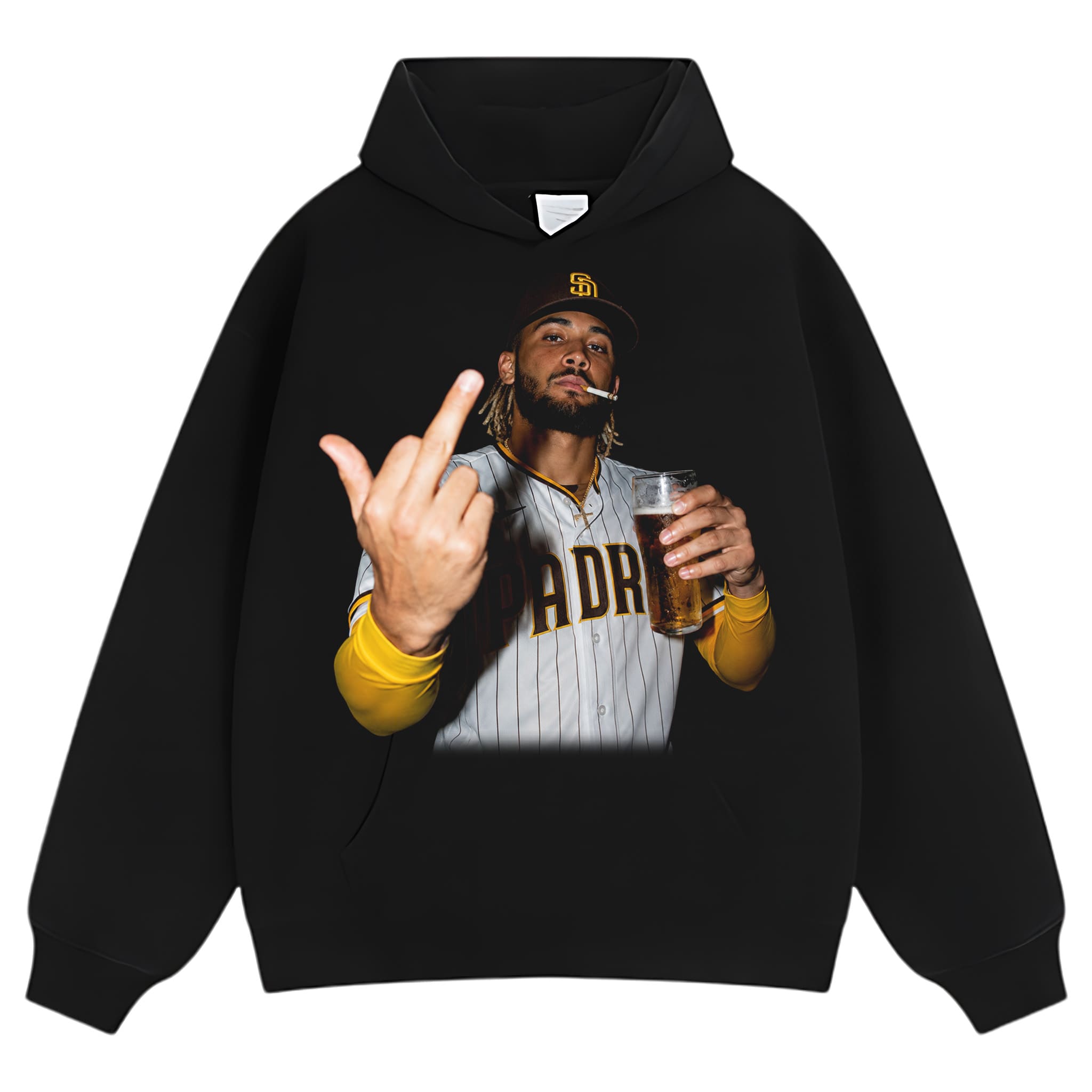 FERNANDO TATIS JR. MIDDLE FINGER TANK TOP & TEE & LONG SLEEVE & LAYERED LS & HOODIE