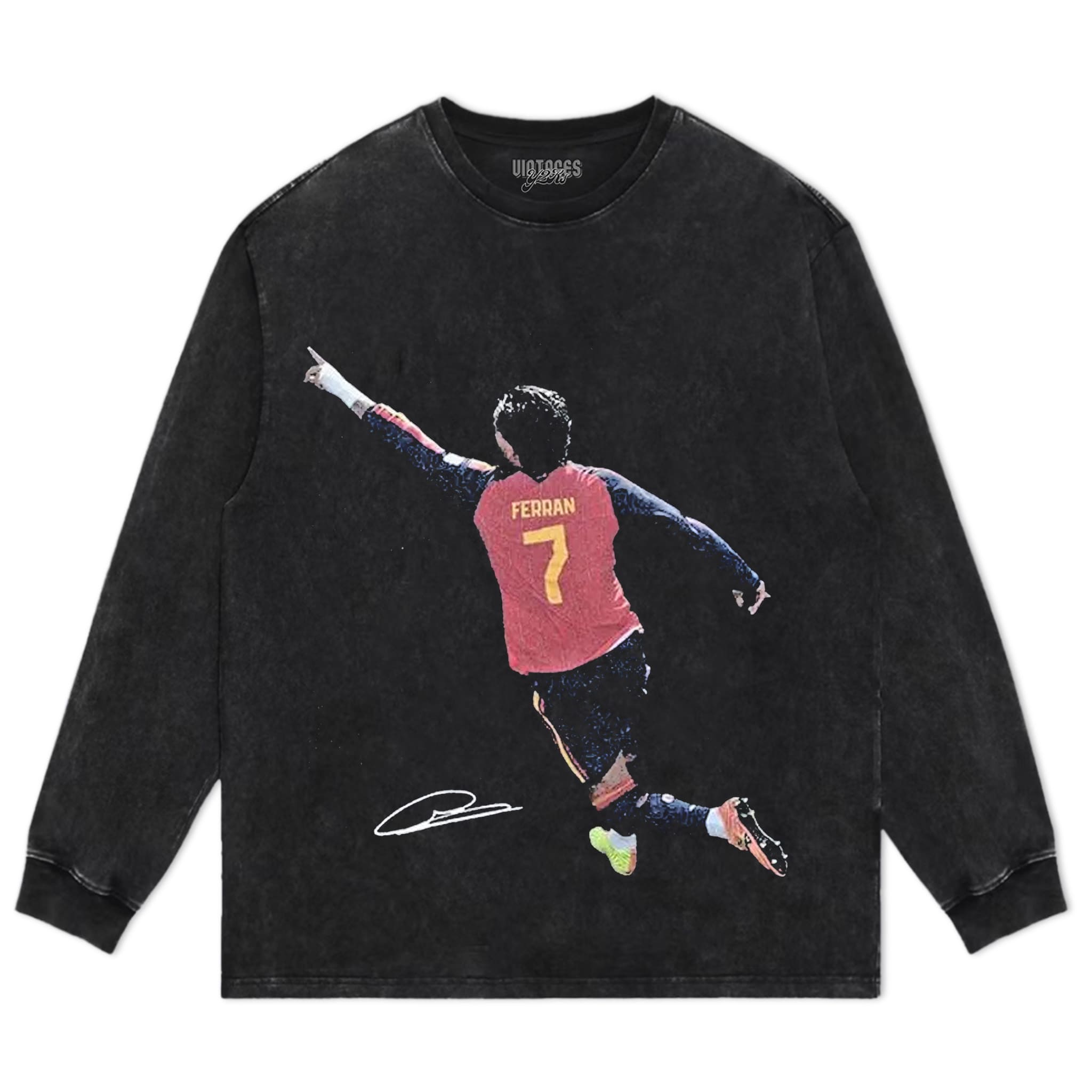 FERRAN TORRES SOCCER V2 TANK TOP & TEE & LONG SLEEVE & LAYERED LS & HOODIE