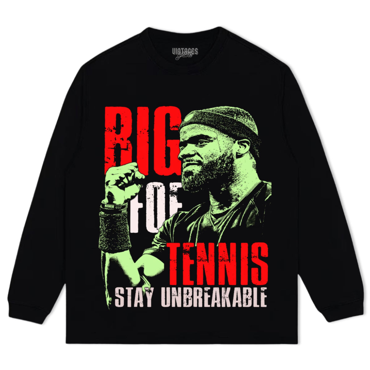 FRANCES TIAFOE - TENNIS..STAY UNBREAKABLE TANK TOP & TEE & LONG SLEEVE & LAYERED LS & HOODIE