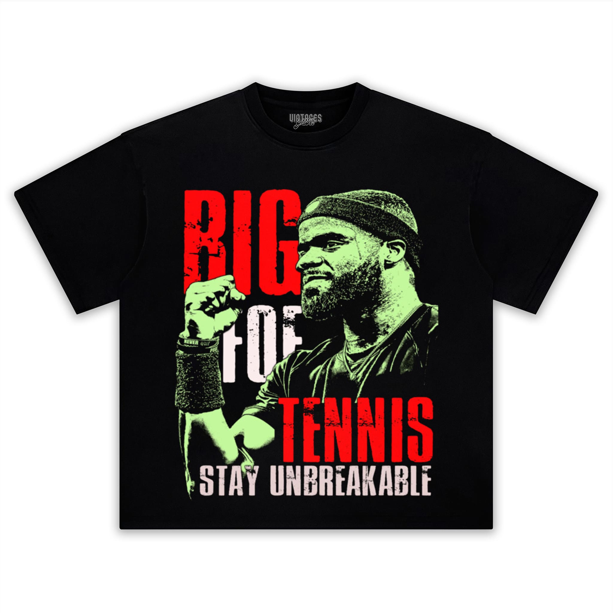 FRANCES TIAFOE - TENNIS..STAY UNBREAKABLE TANK TOP & TEE & LONG SLEEVE & LAYERED LS & HOODIE
