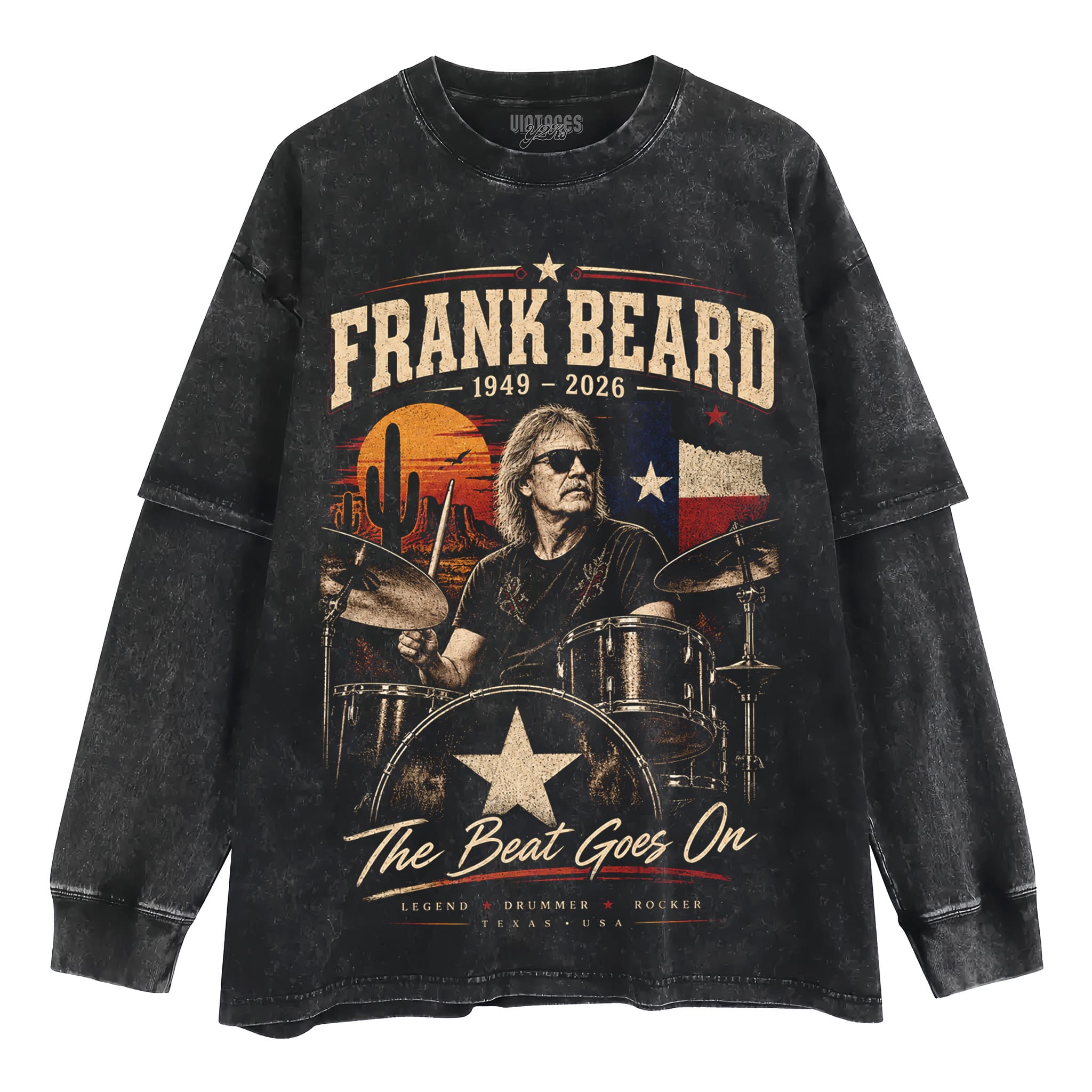 FRANK BEARD MEMORIAL V2 TANK TOP & TEE & LONG SLEEVE & LAYERED LS & HOODIE