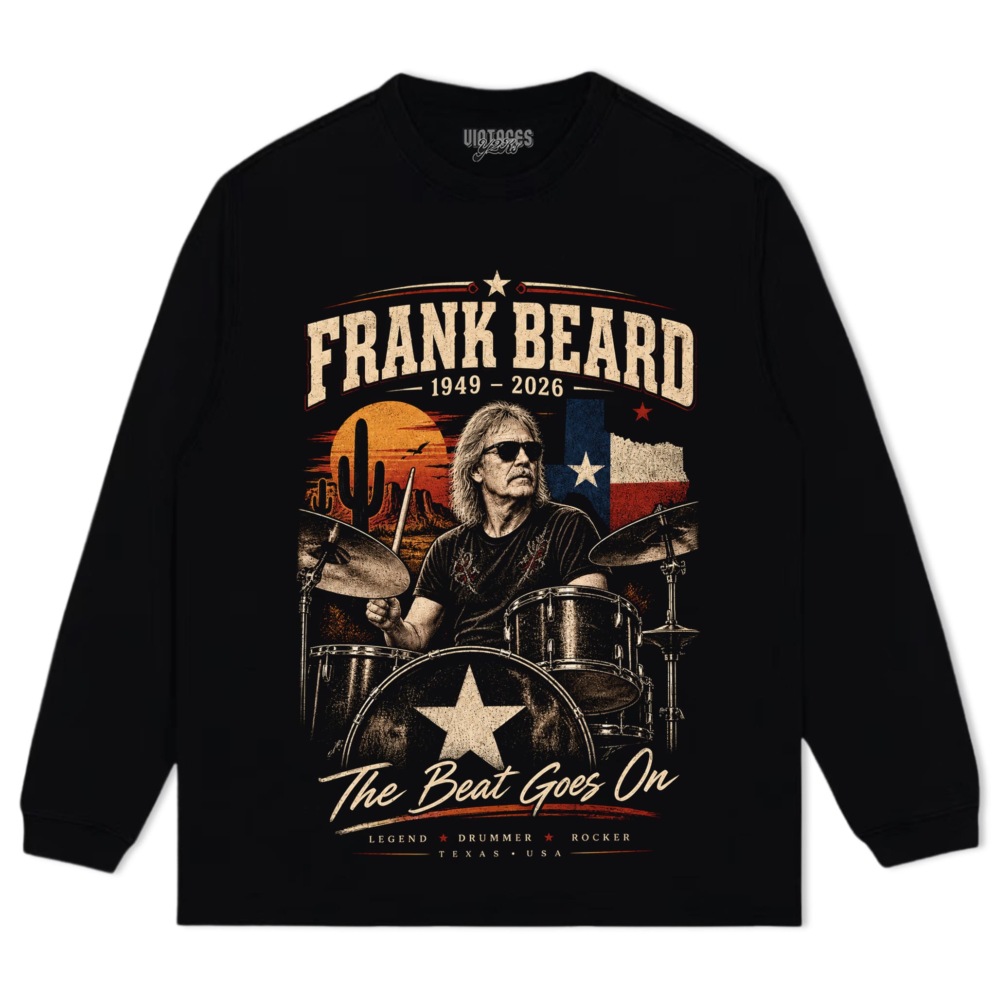 FRANK BEARD MEMORIAL V2 TANK TOP & TEE & LONG SLEEVE & LAYERED LS & HOODIE