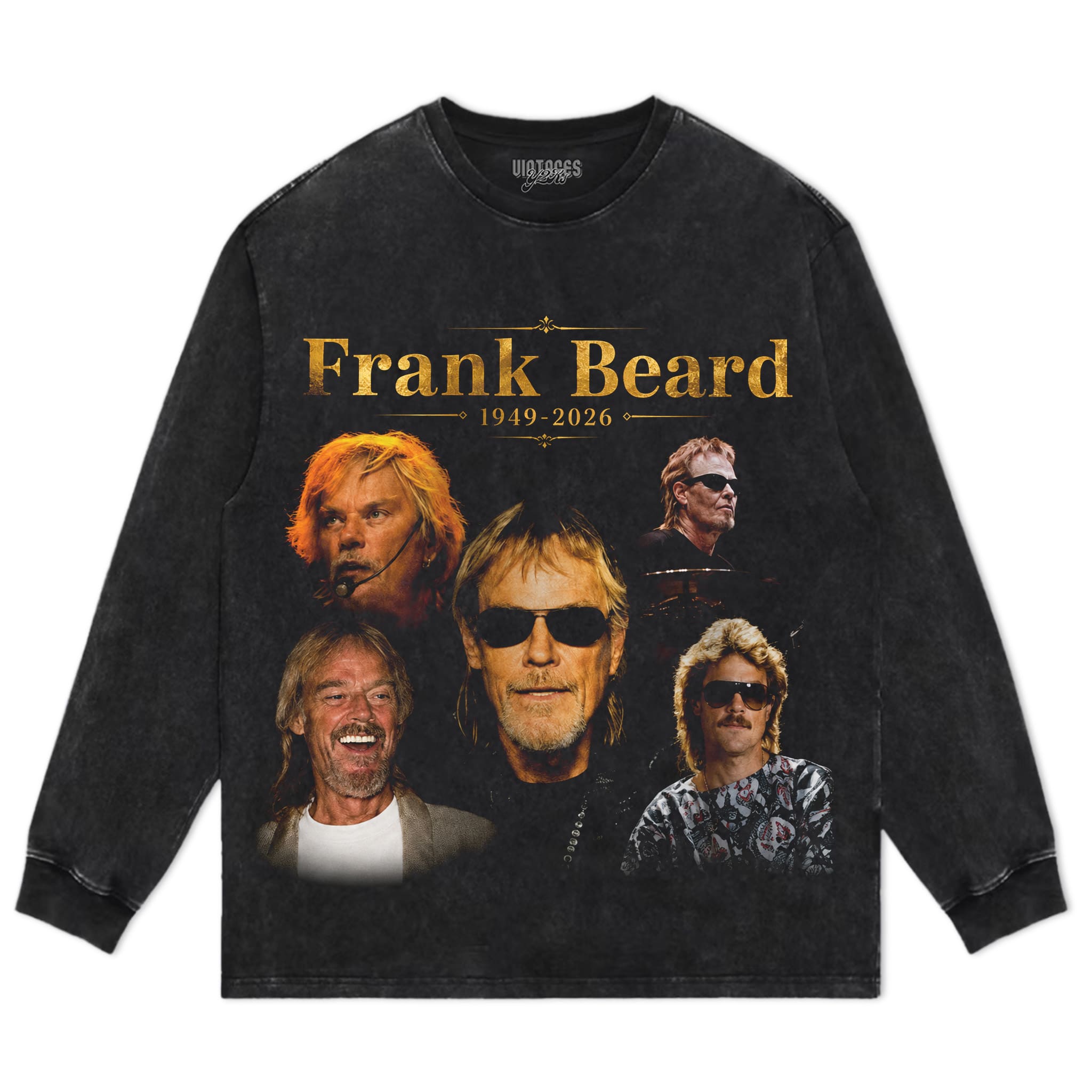 FRANK BEARD MEMORIAL V4 TANK TOP & TEE & LONG SLEEVE & LAYERED LS & HOODIE