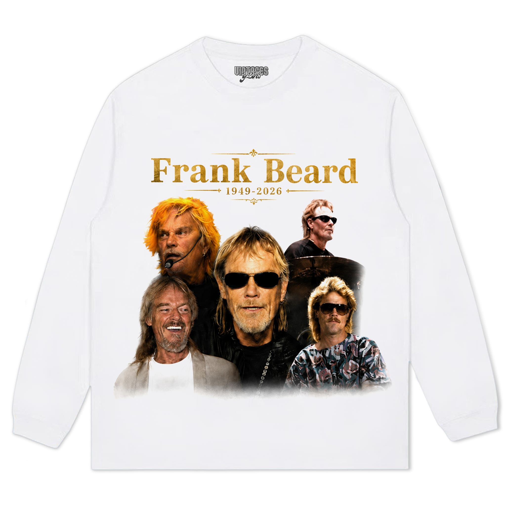 FRANK BEARD MEMORIAL V4 TANK TOP & TEE & LONG SLEEVE & LAYERED LS & HOODIE