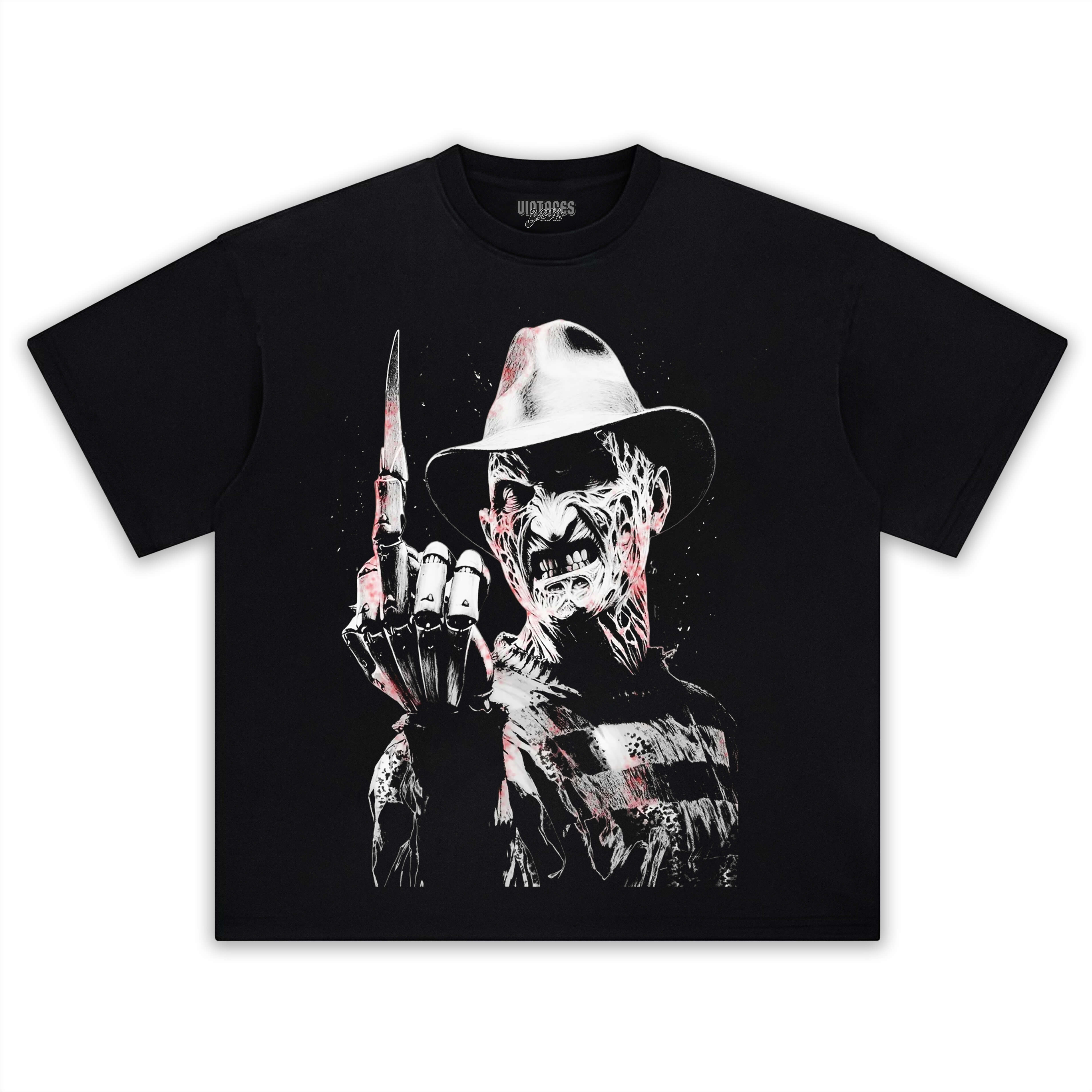 FREDDY KRUEGER FXCK TEE & LS & HOODIE