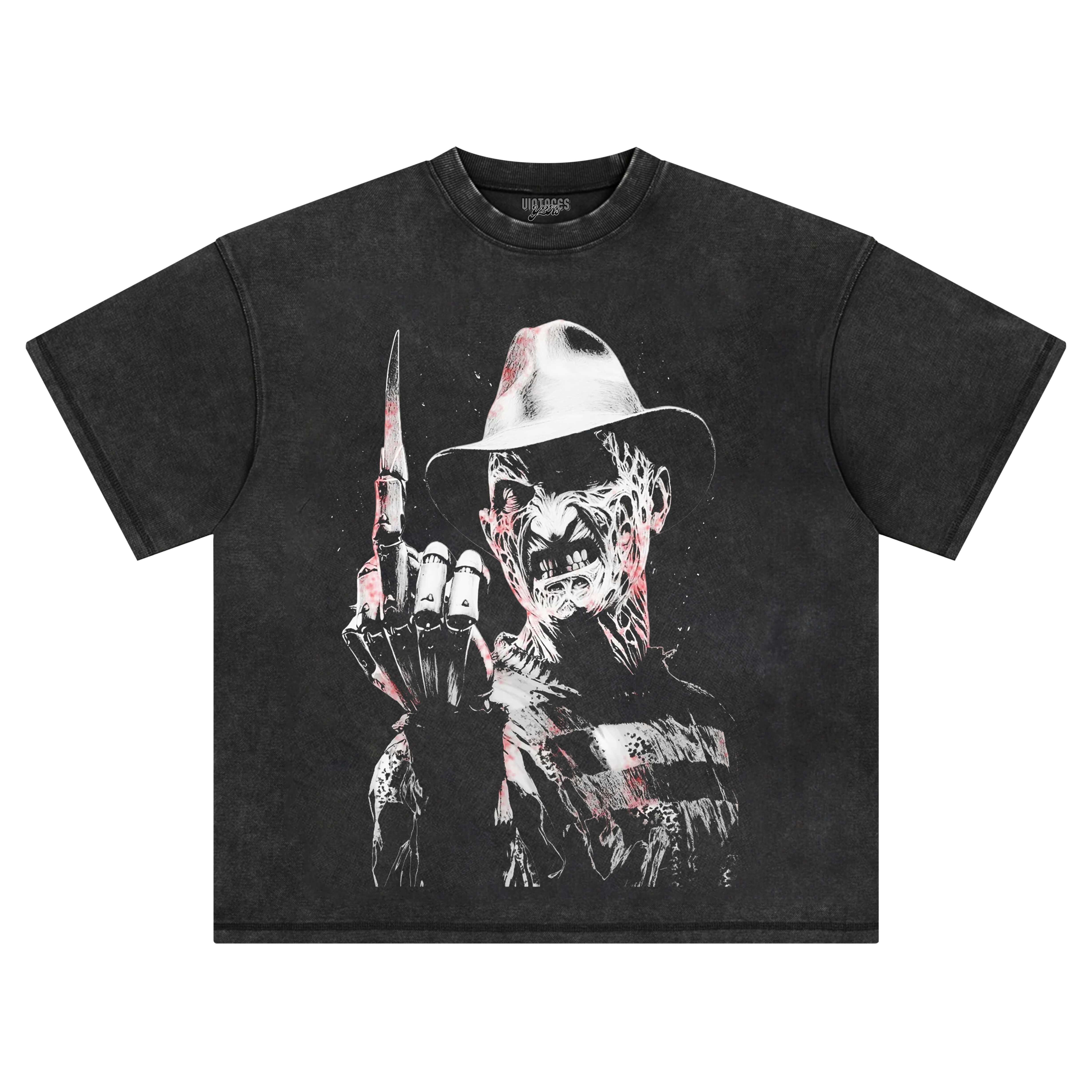 FREDDY KRUEGER FXCK TEE & LS & HOODIE