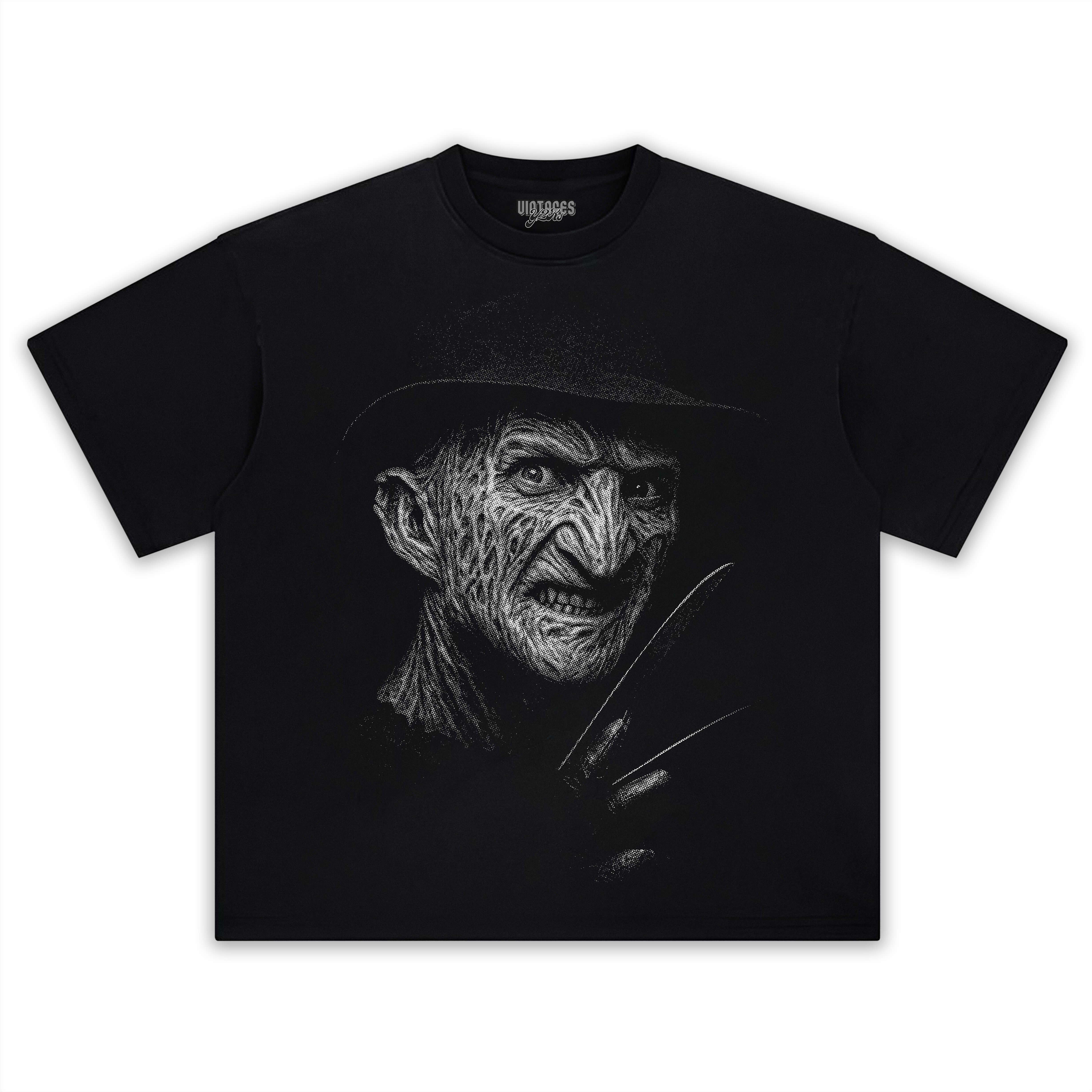 FREDDY KRUEGER BIG FACE GRAPHIC TEE & LS & HOODIE