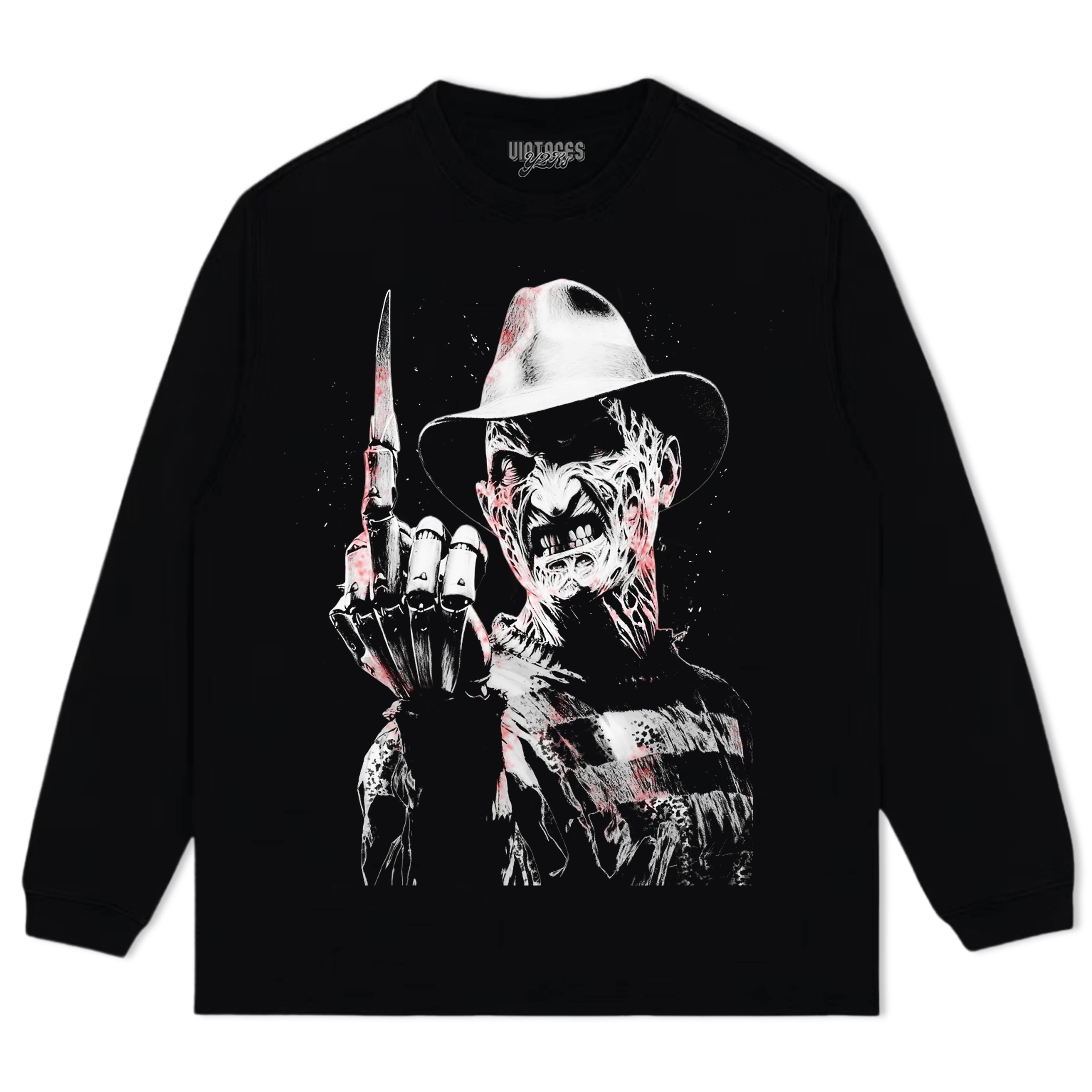 FREDDY KRUEGER FXCK TEE & LS & HOODIE