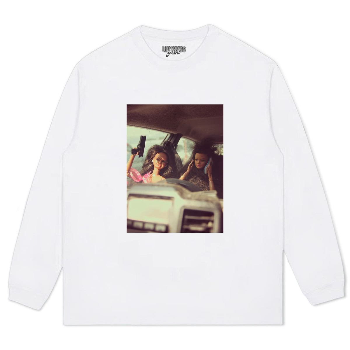 FUN BARBIE MEMES V8 TANK TOP & TEE & LONG SLEEVE & LAYERED LS & HOODIE
