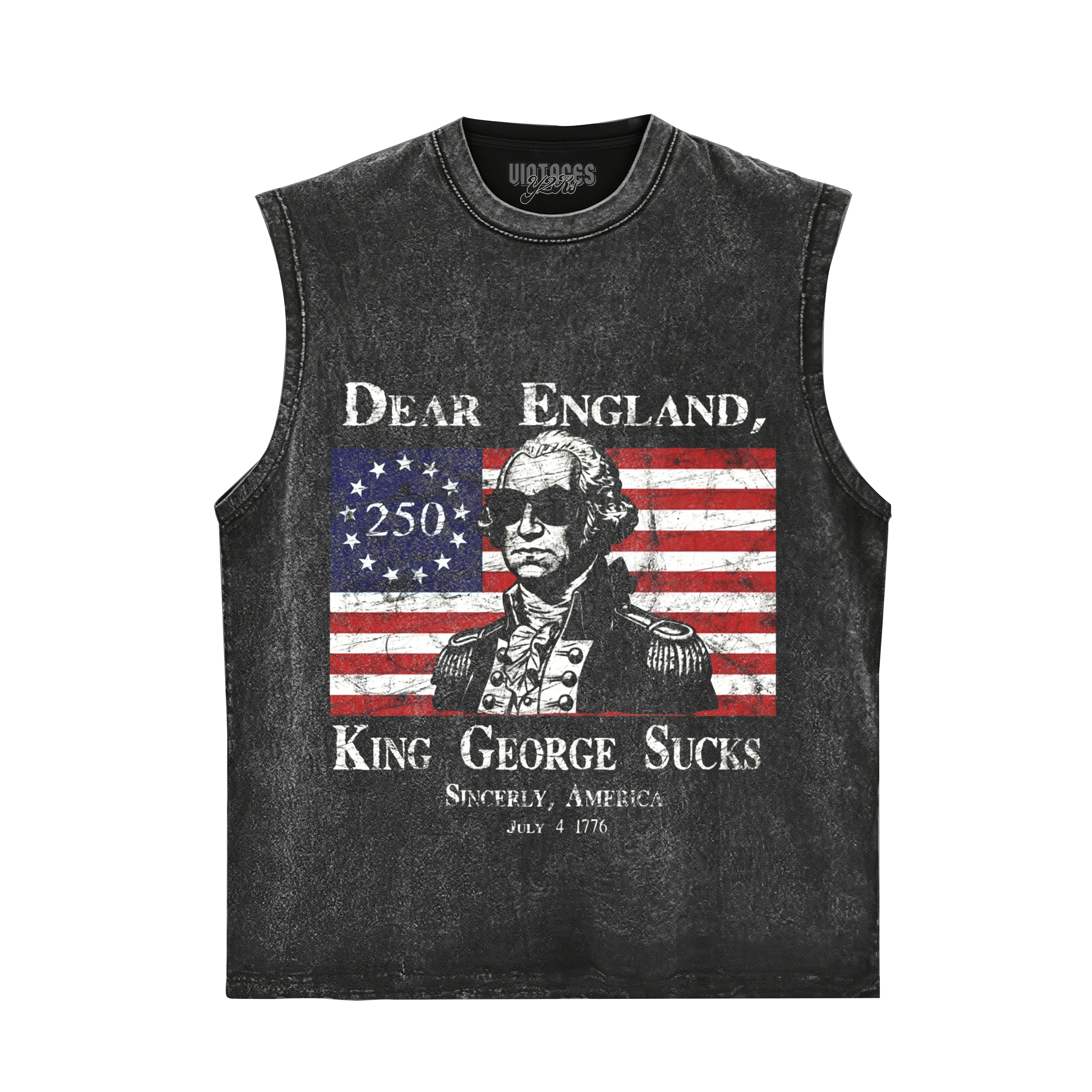 FUNNY 4TH OF JULY AMERICA'S 250TH BIRTHDAY DESIGN TANK TOP & TEE & LONG SLEEVE & LAYERED LS & HOODIE