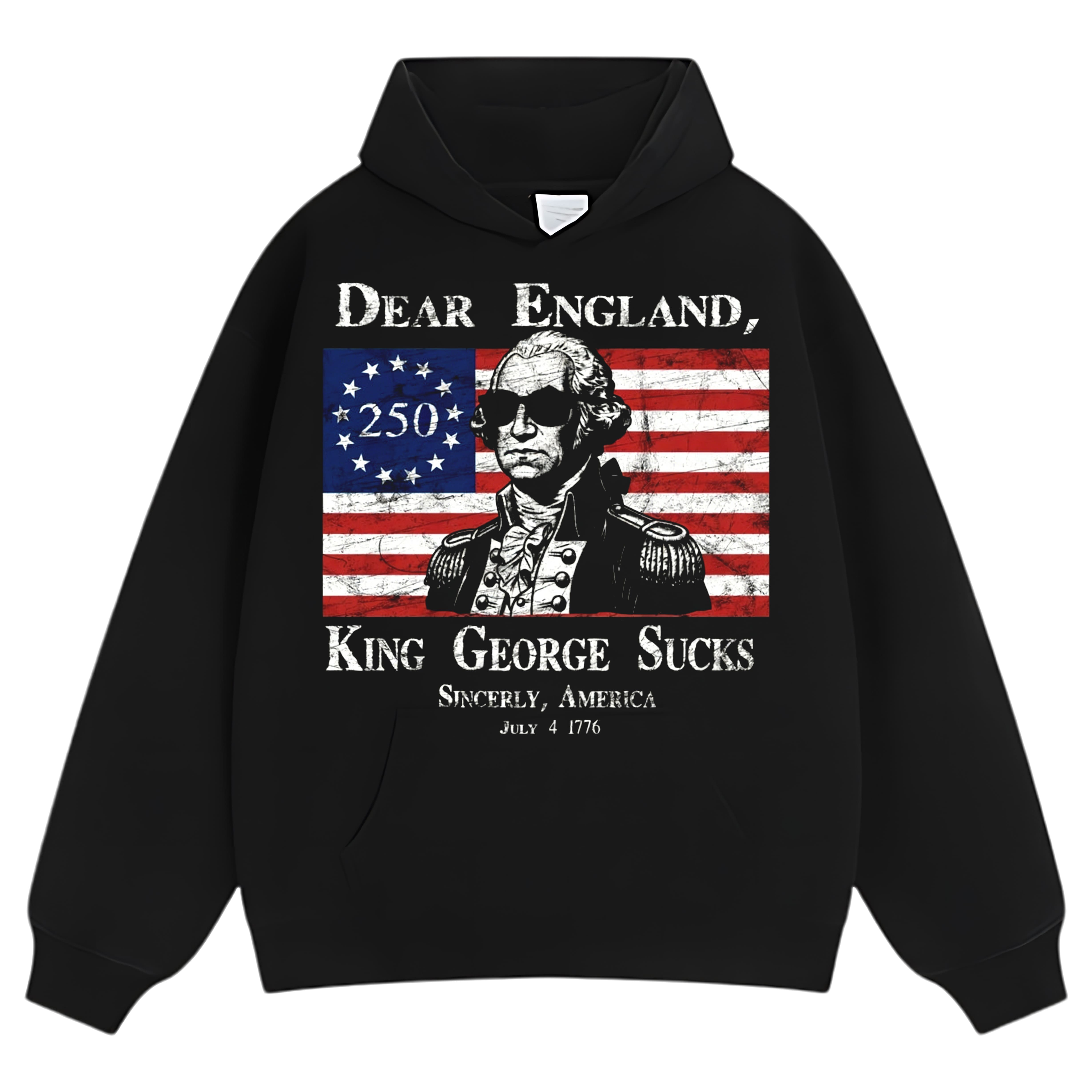 FUNNY 4TH OF JULY AMERICA'S 250TH BIRTHDAY DESIGN TANK TOP & TEE & LONG SLEEVE & LAYERED LS & HOODIE