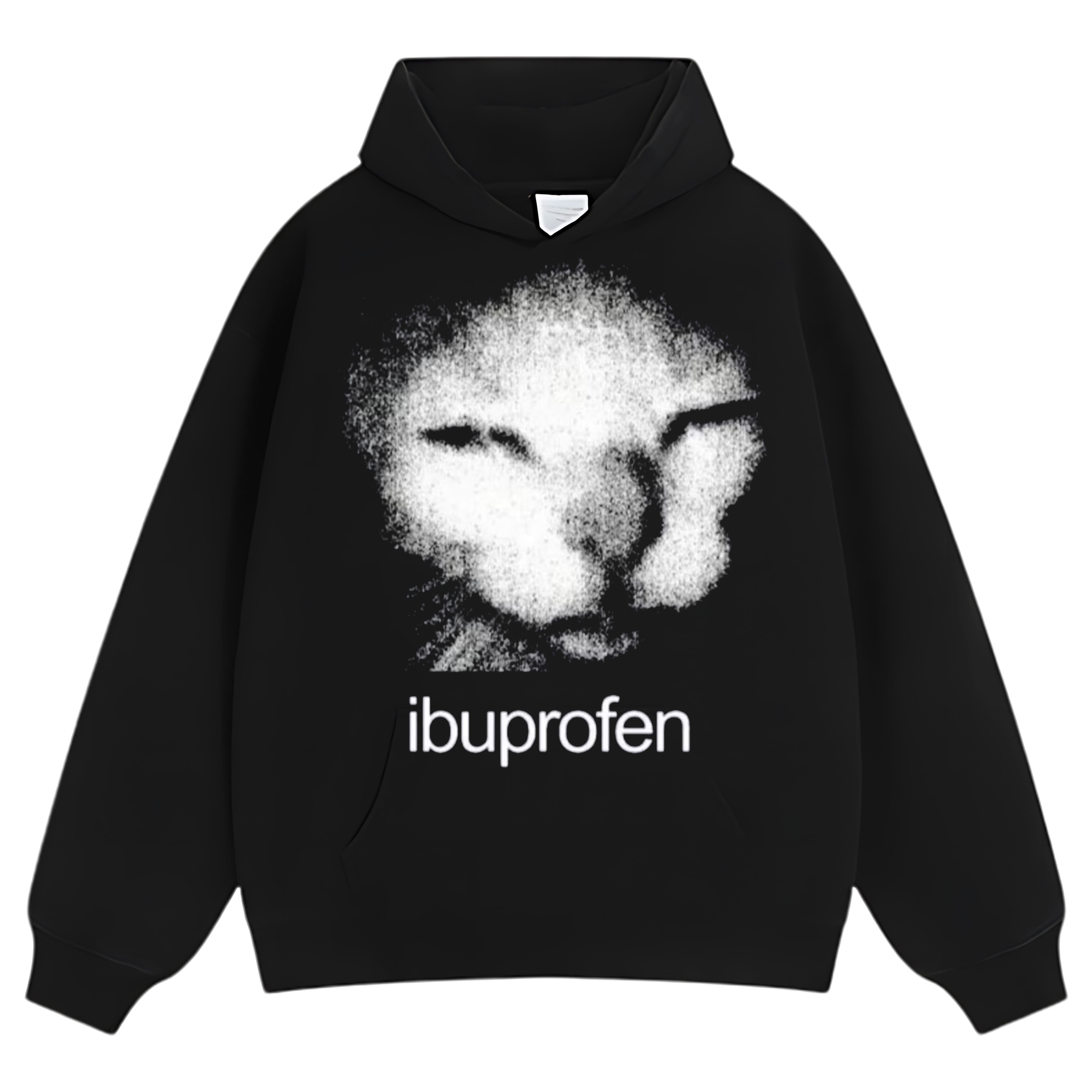 FUNNY IBUPROFEN CAT MEME TEE & LS & HOODIE