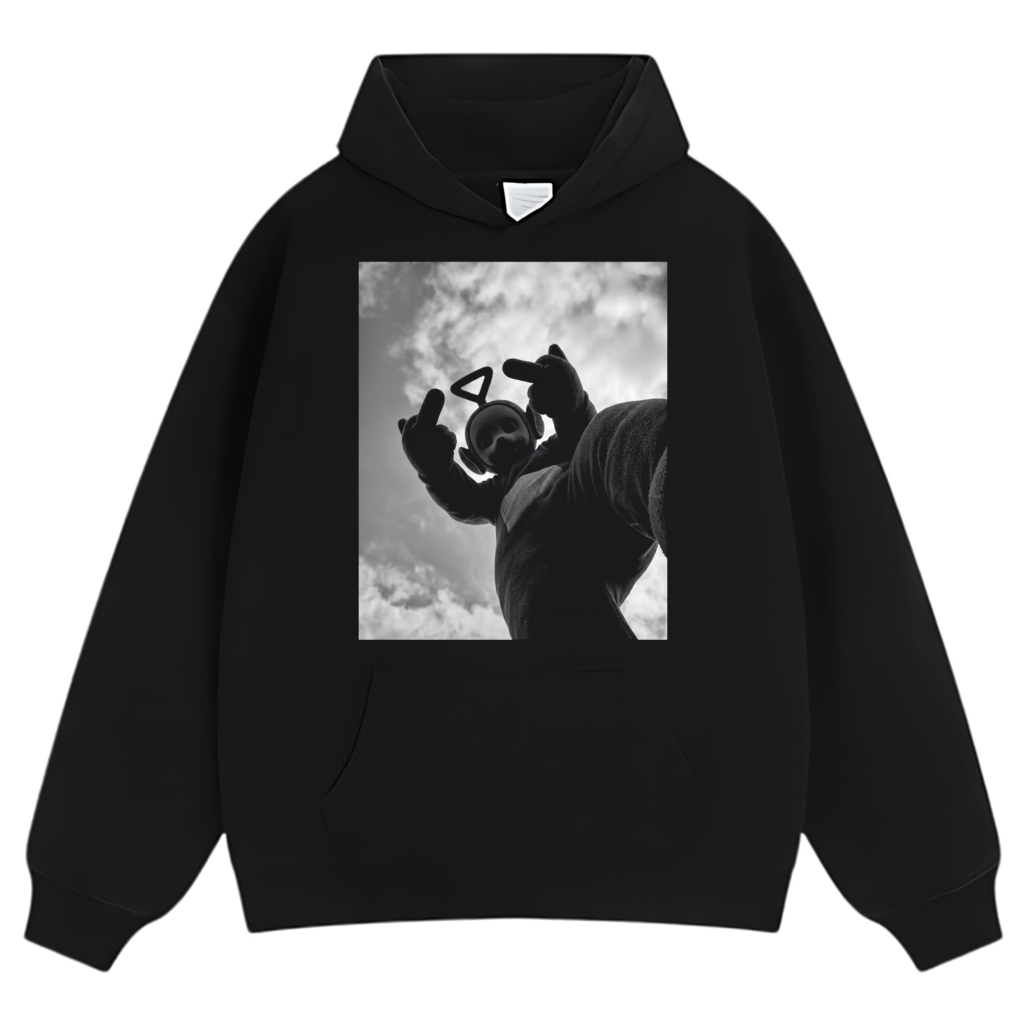 FUNNY TELETUBBIES MIDDLE FINGER TANK TOP & TEE & LONG SLEEVE & LAYERED LS & HOODIE