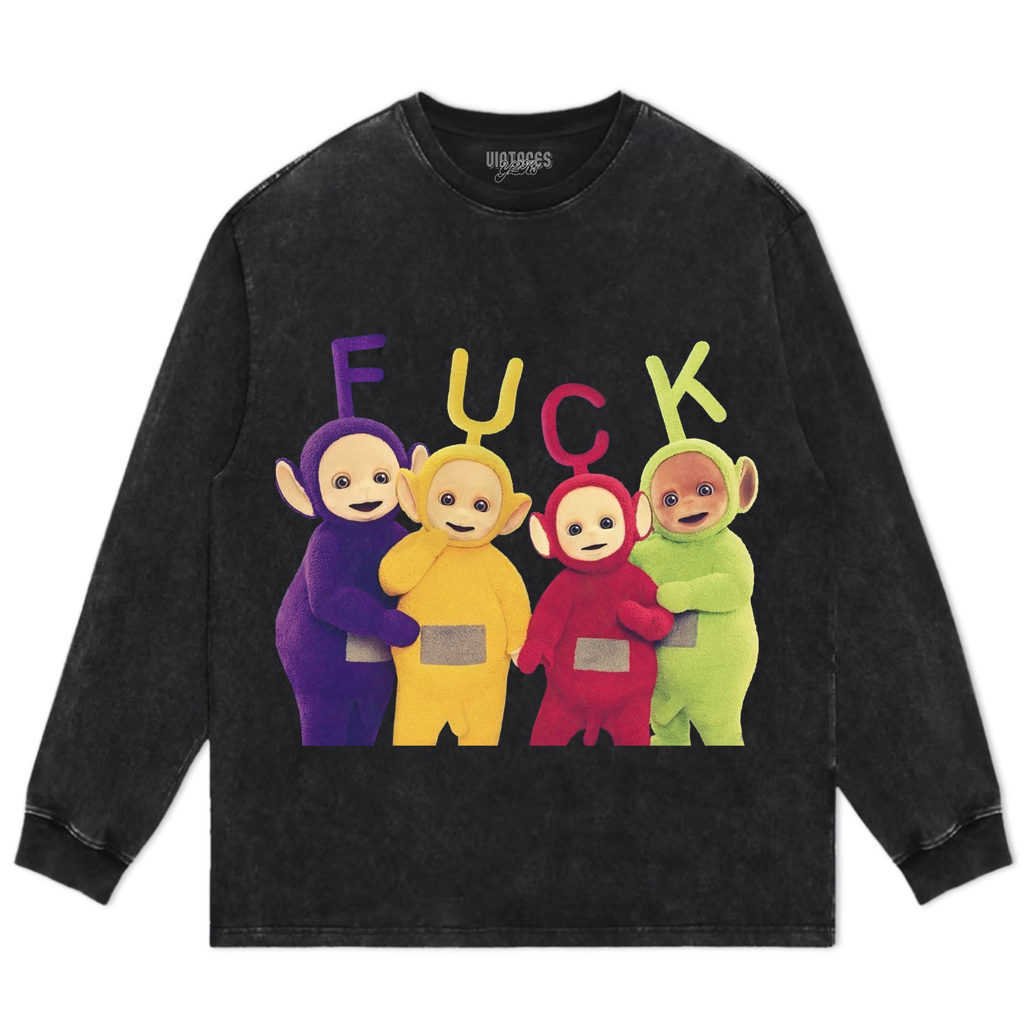 FUNNY TELETUBBIES V2 TANK TOP & TEE & LONG SLEEVE & LAYERED LS & HOODIE