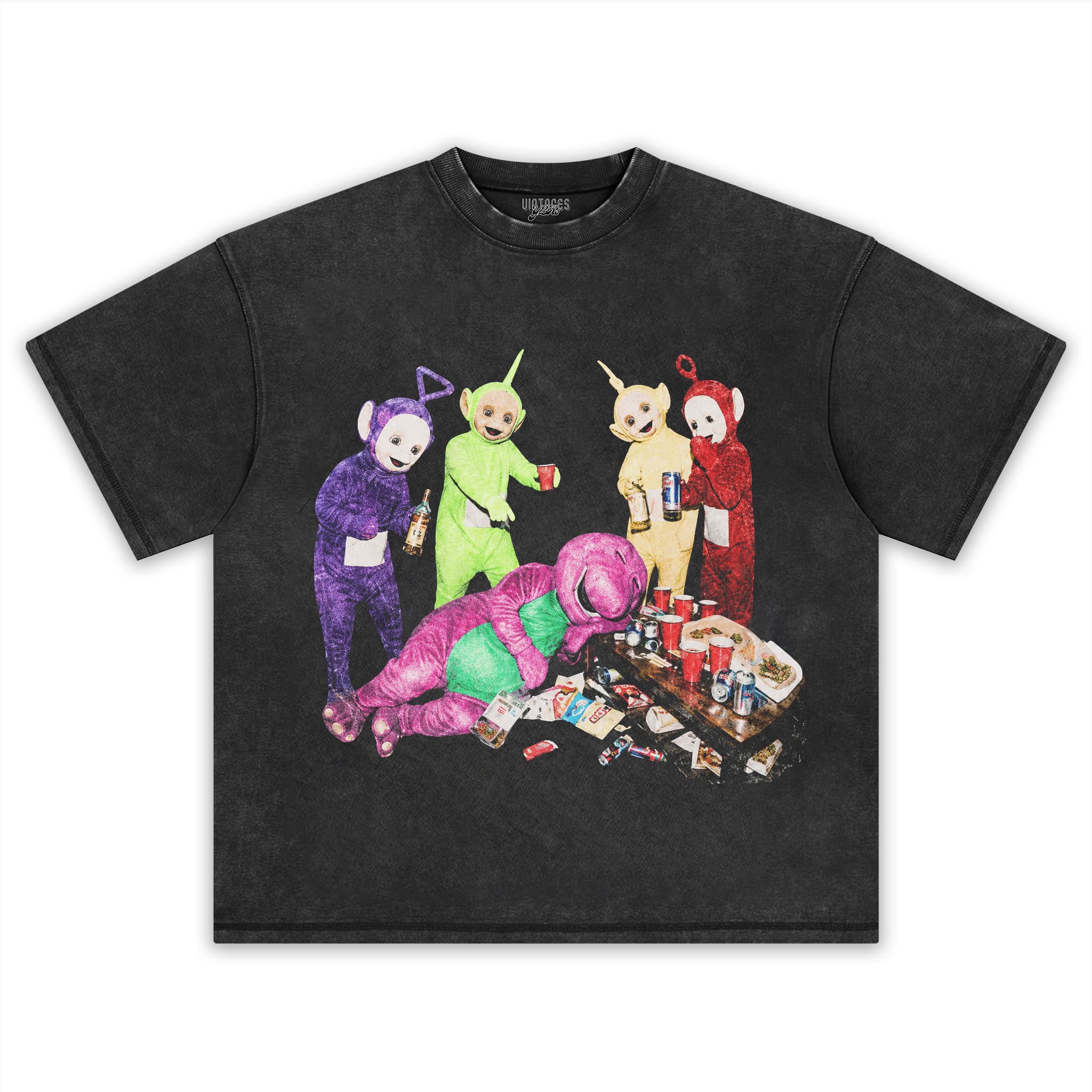 FUNNY TELETUBBIES V6 TANK TOP & TEE & LONG SLEEVE & LAYERED LS & HOODIE
